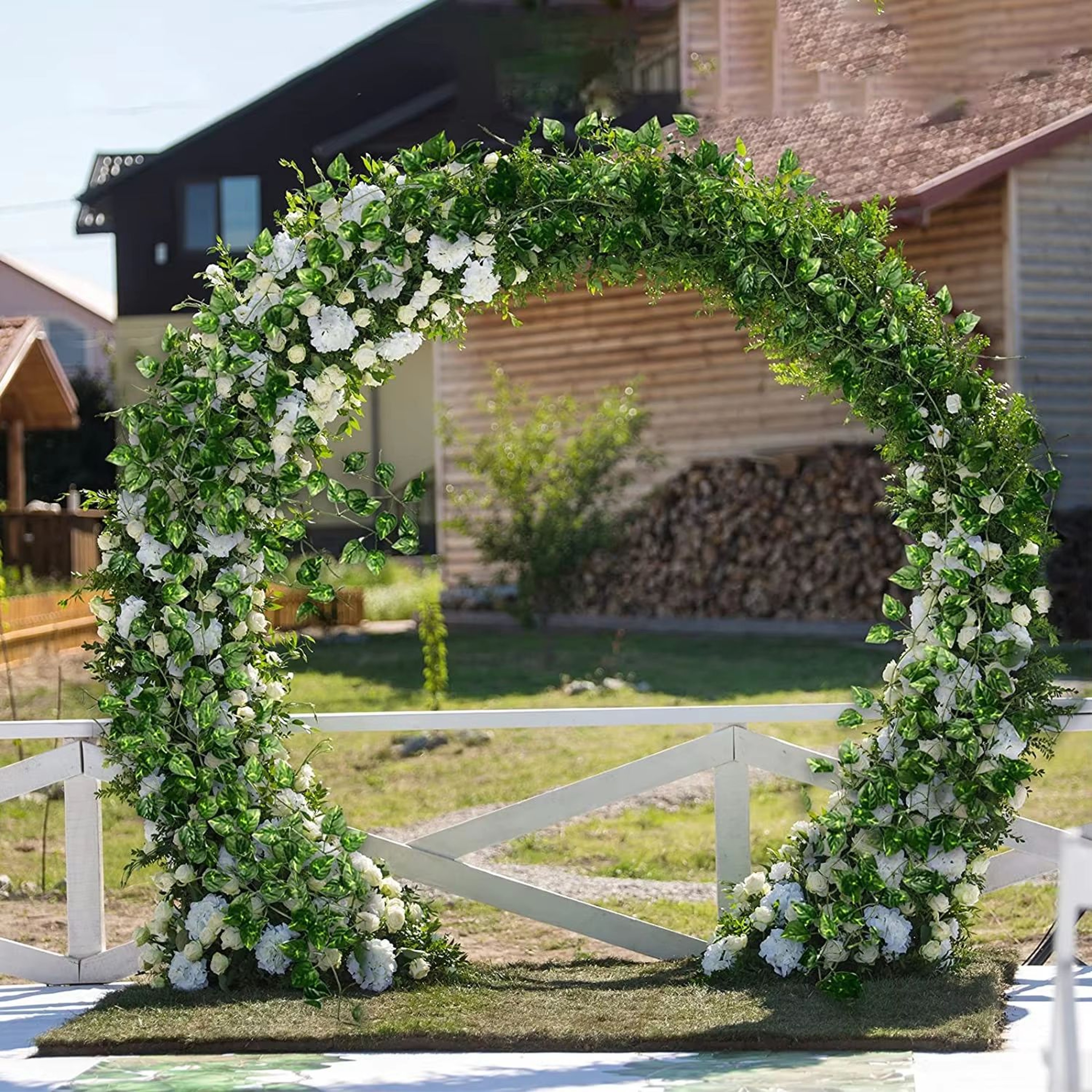 Realistic Artificial Ivy Leaves Garland Set For Wall And Event Decor 1