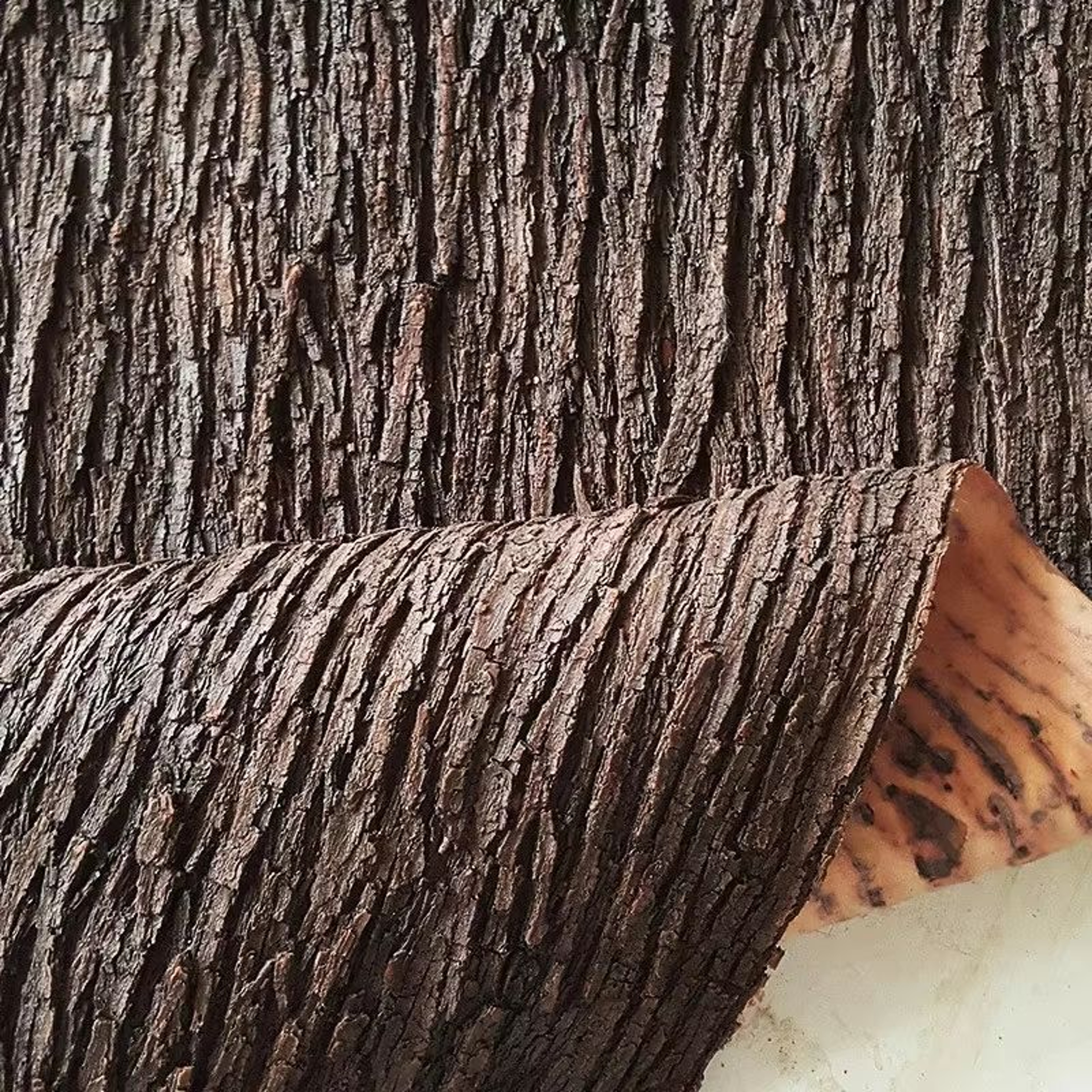 Artificial Tree Bark Wrap Decor For Pipes Columns And Garden Walls 6