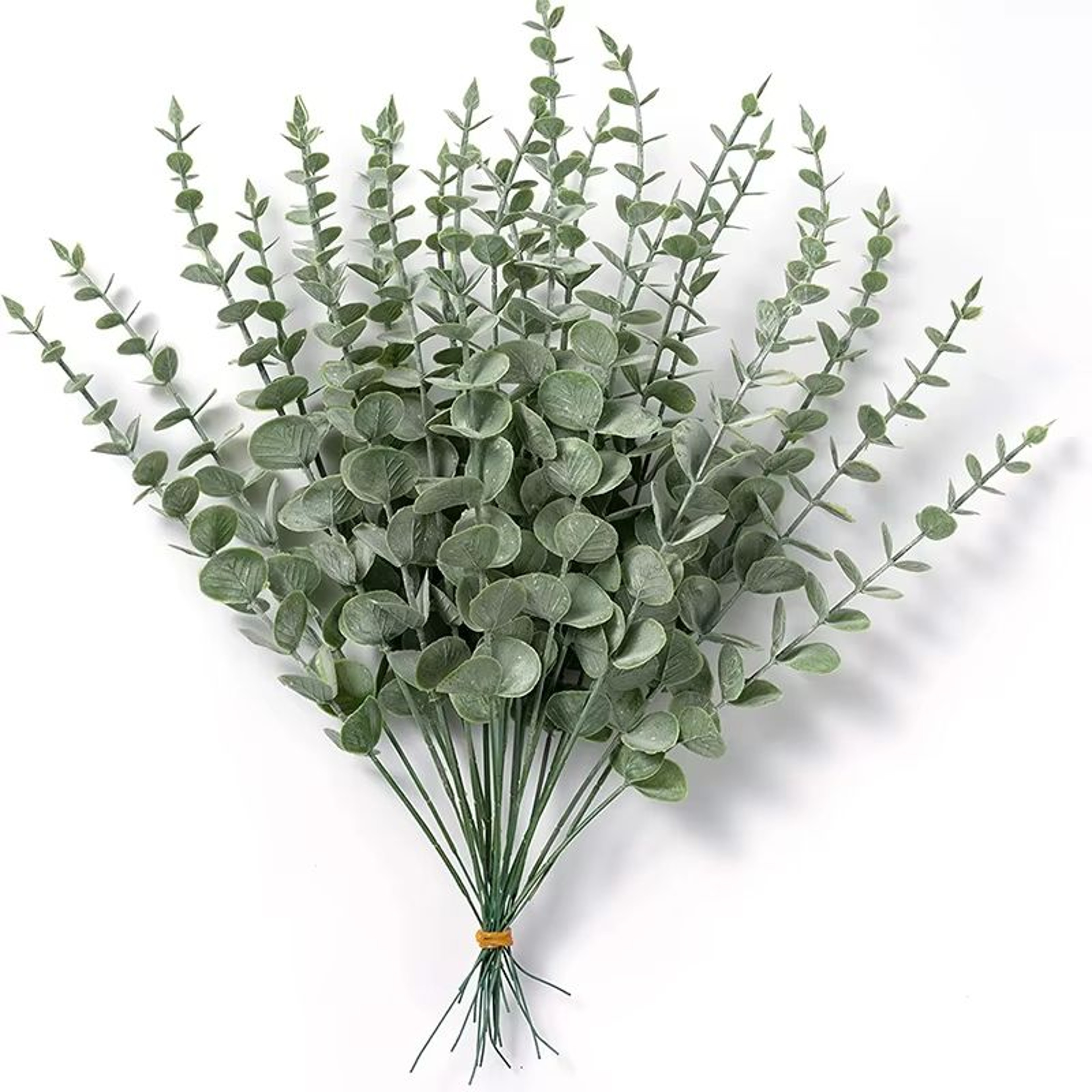 20pcs Artificial Eucalyptus Stems Faux Greenery Branches For Wedding And Home Decor 7