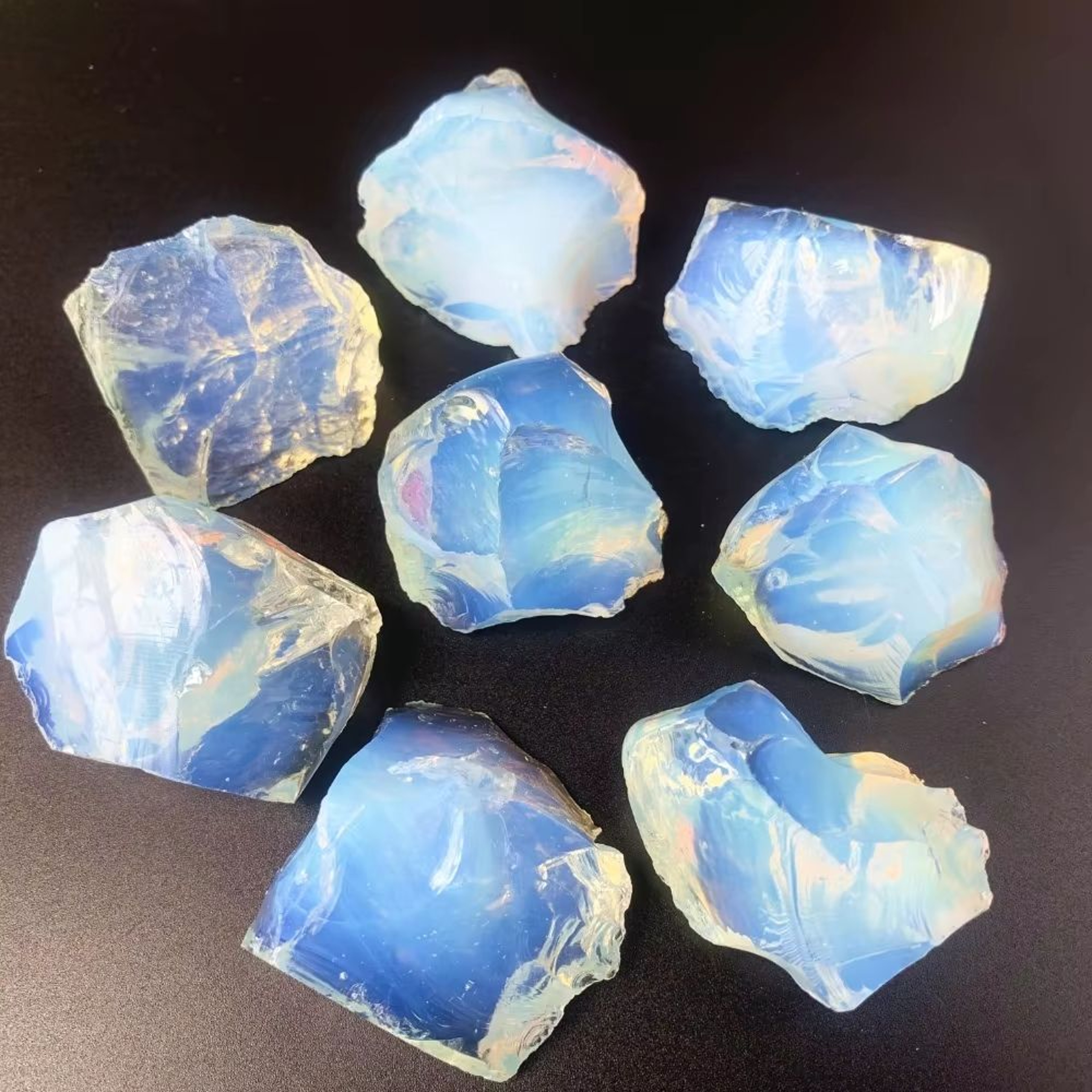 Natural Opal Rough Stones 2469oz Raw Quartz Crystal Healing Gem Collection 5