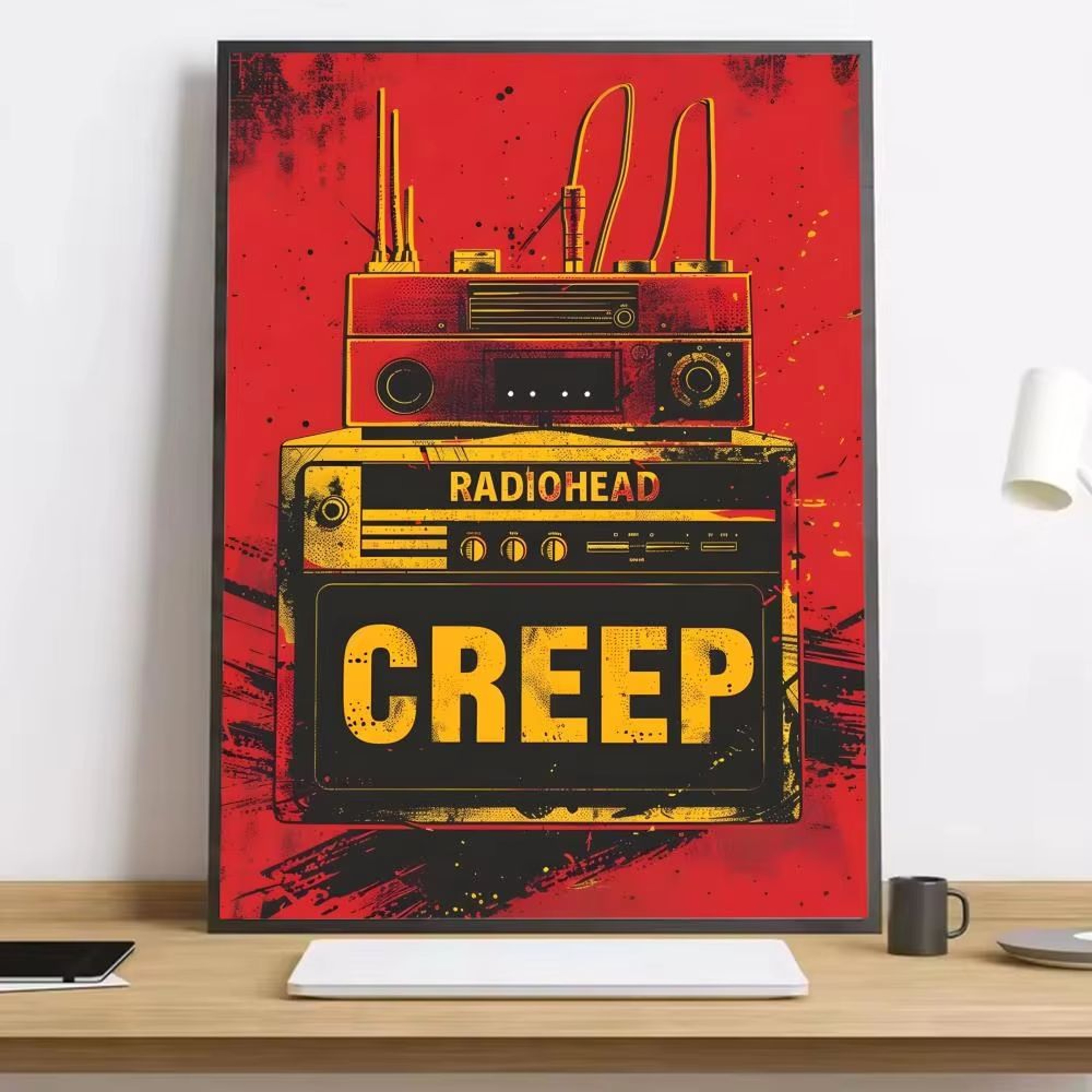 Radiohead In Rainbows Canvas Poster  Music Wall Art Aesthetic Print For Bedroom  Living Room Decor 8