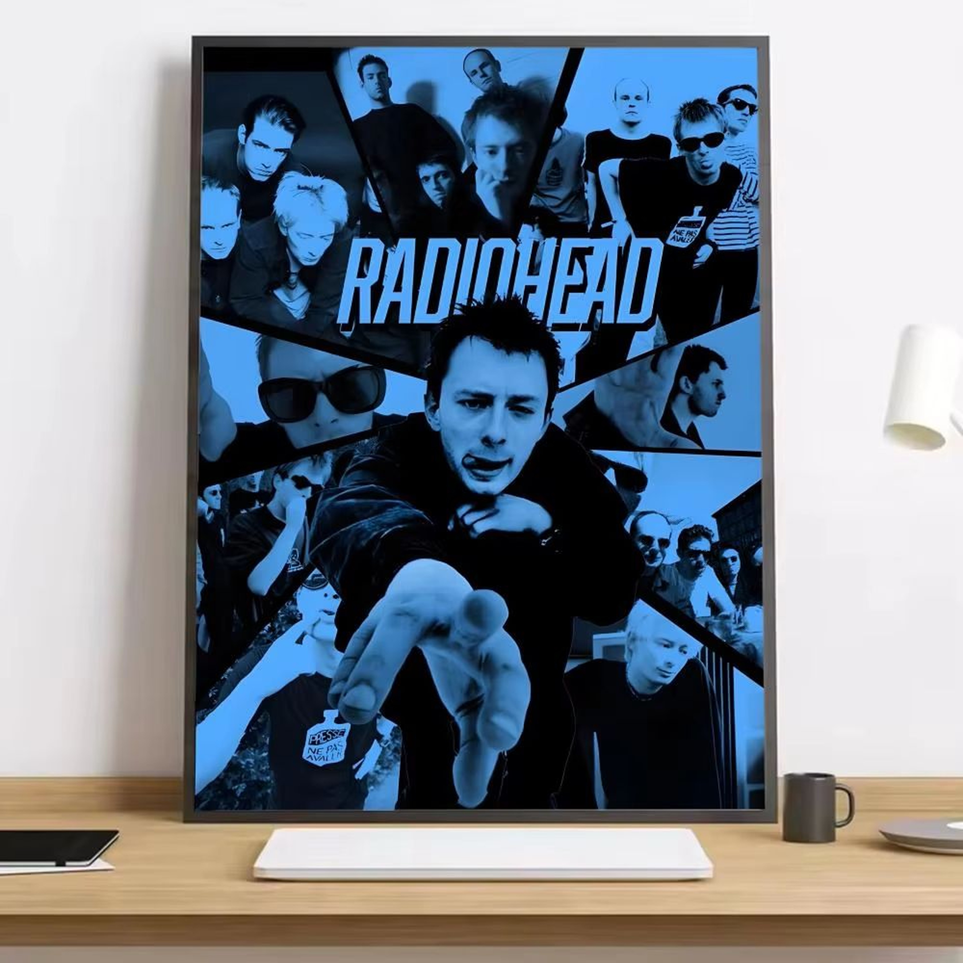 Radiohead In Rainbows Canvas Poster  Music Wall Art Aesthetic Print For Bedroom  Living Room Decor 22