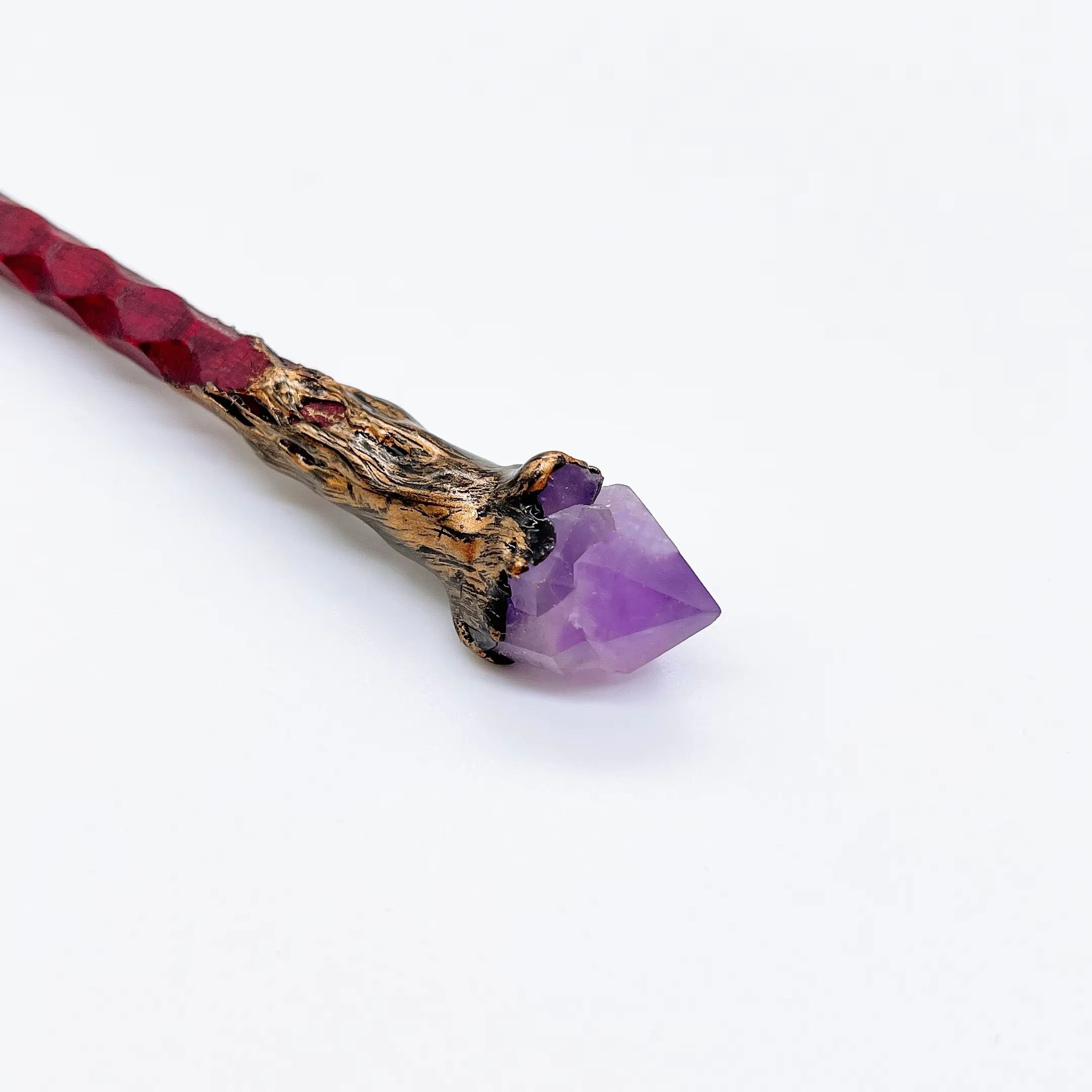 Authentic Rose Quartz Healing Crystal Wand For Reiki And Witchcraft Energy Work 6