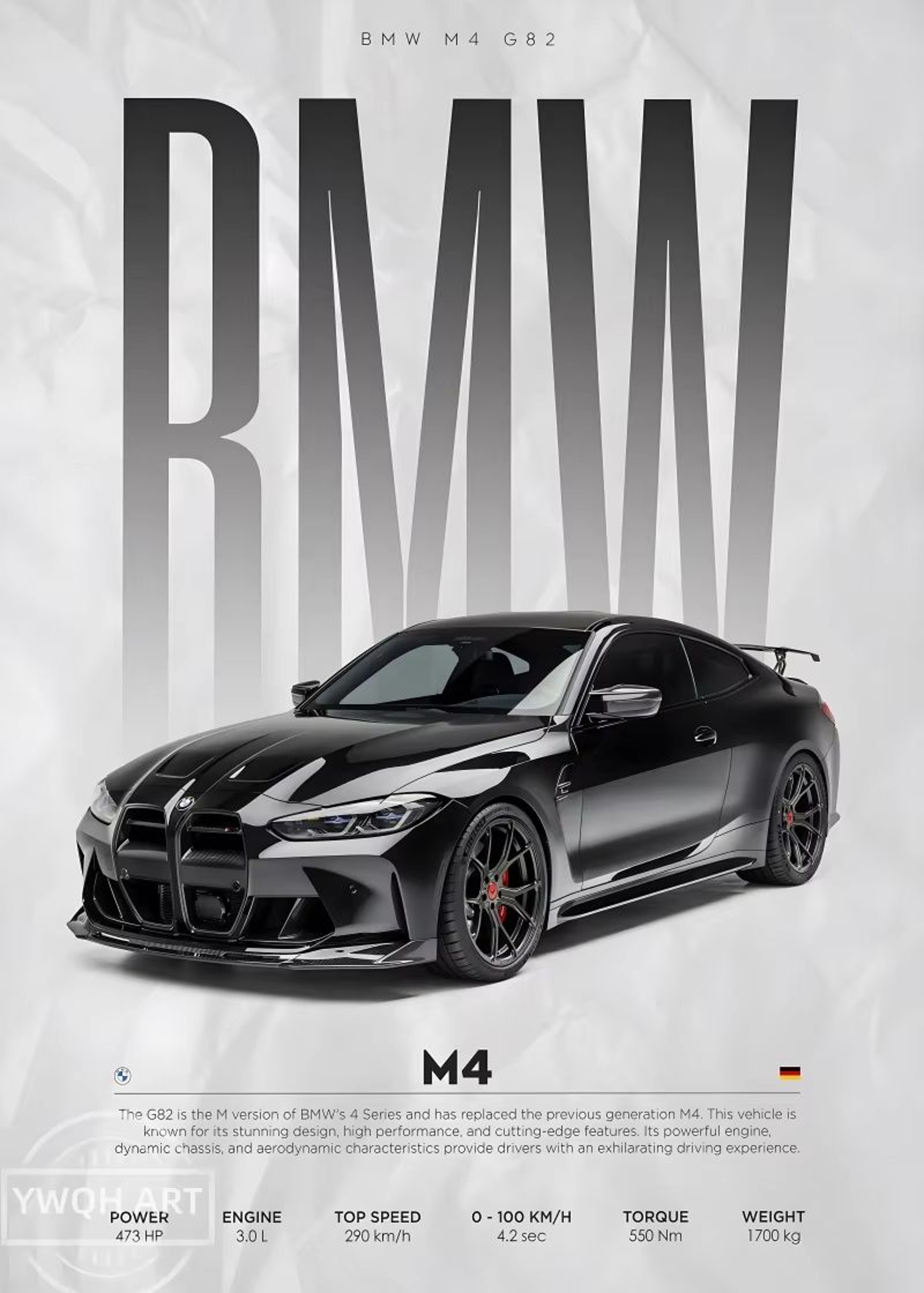 Black Famous Cars Canvas Wall Art Print For Modern Home Decoration Automotive Racing Poster 15
