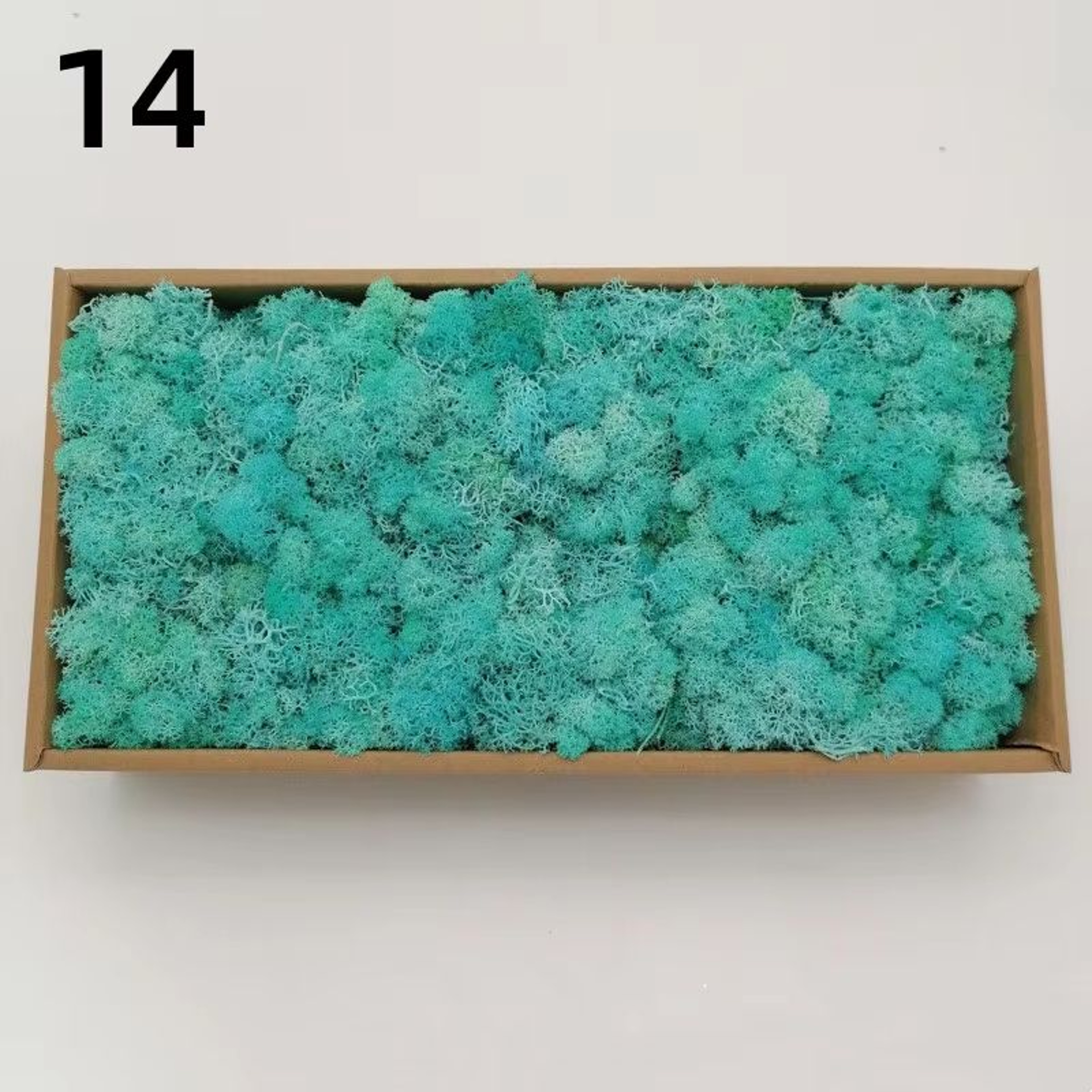 Natural Look Artificial Green Moss And Grass Set For Home Garden Decoration And DIY Crafts 20