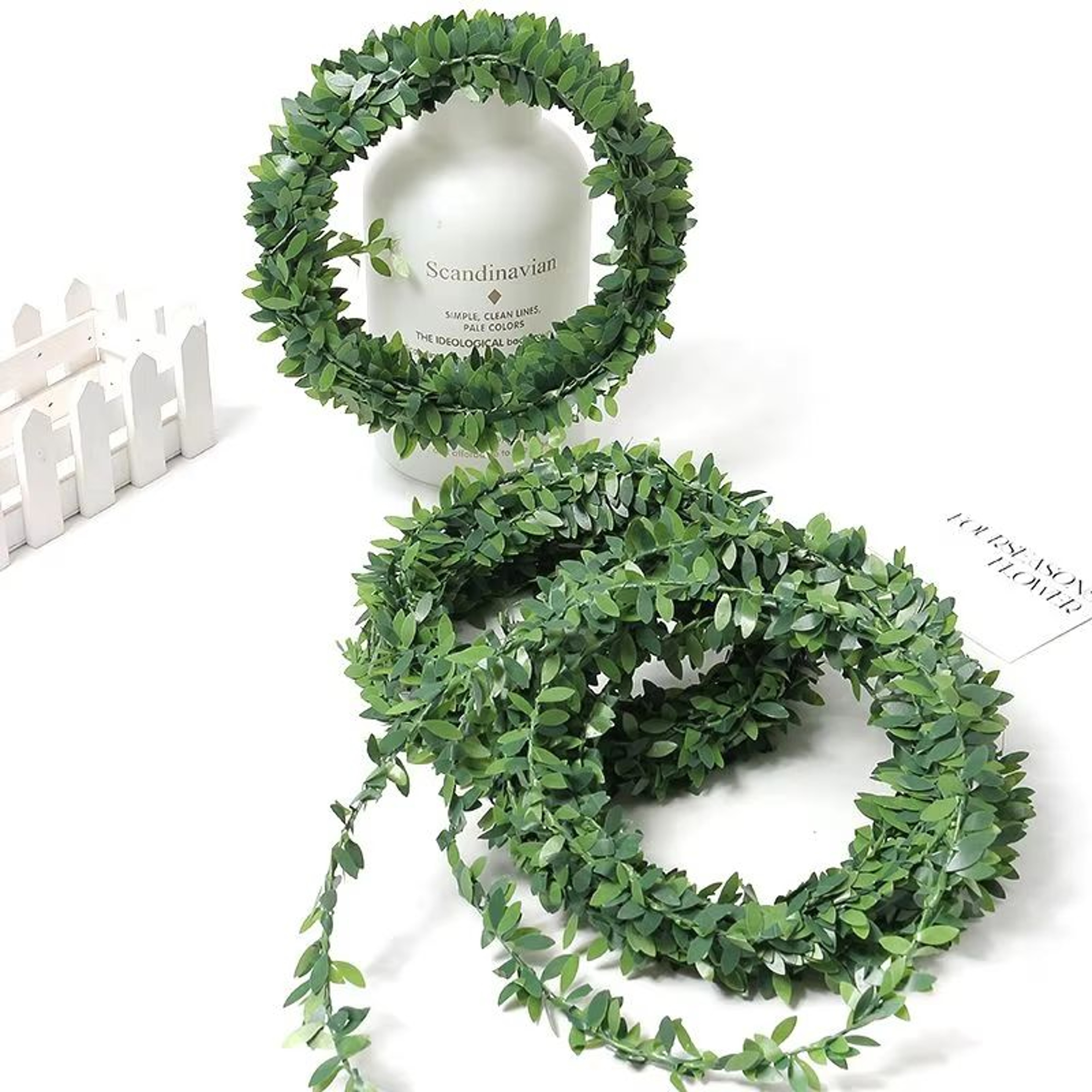246 Ft Artificial Ivy Garland UV Resistant Hanging Vine Decor 4