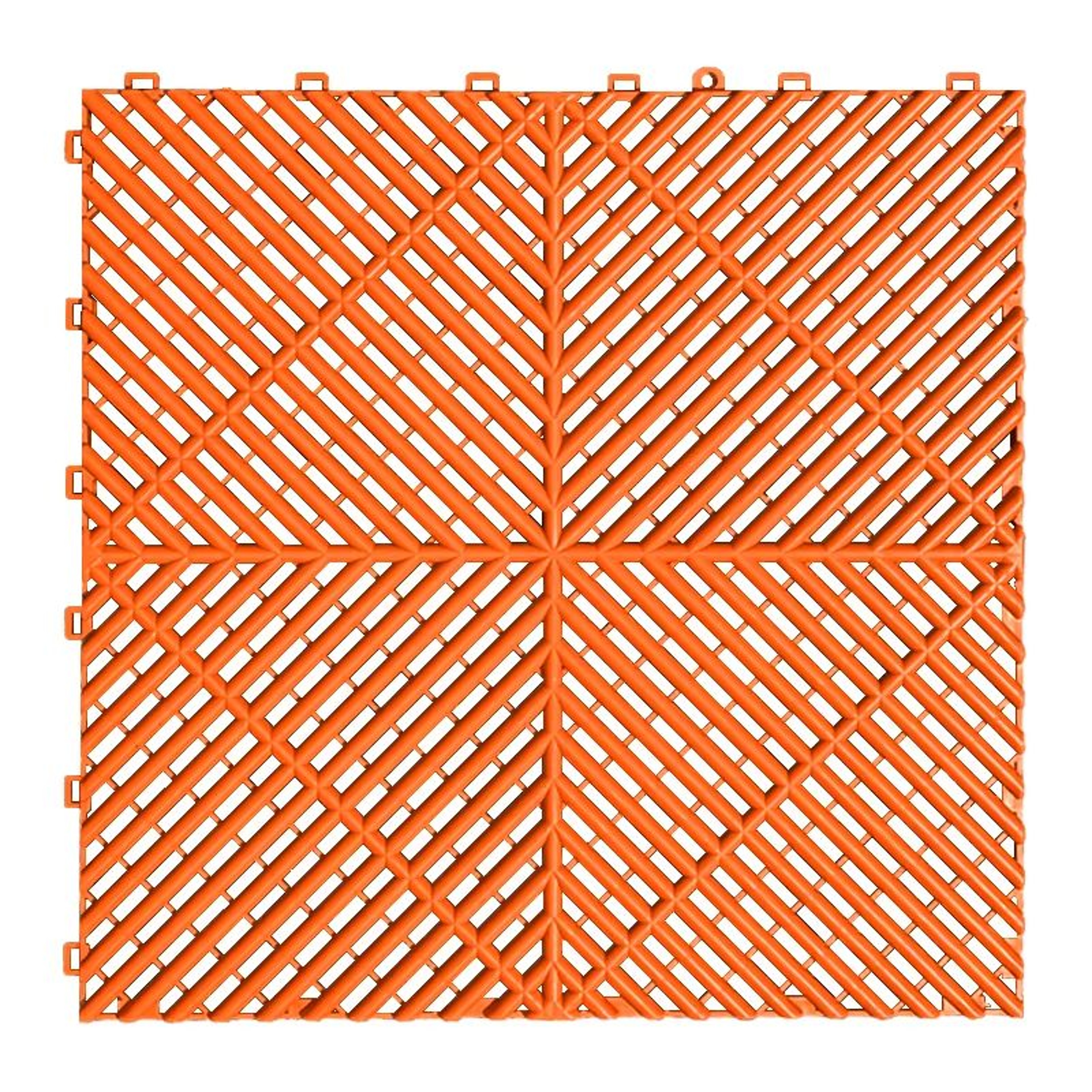 Interlocking Garage Floor Tiles Vented Modular Flooring System 15