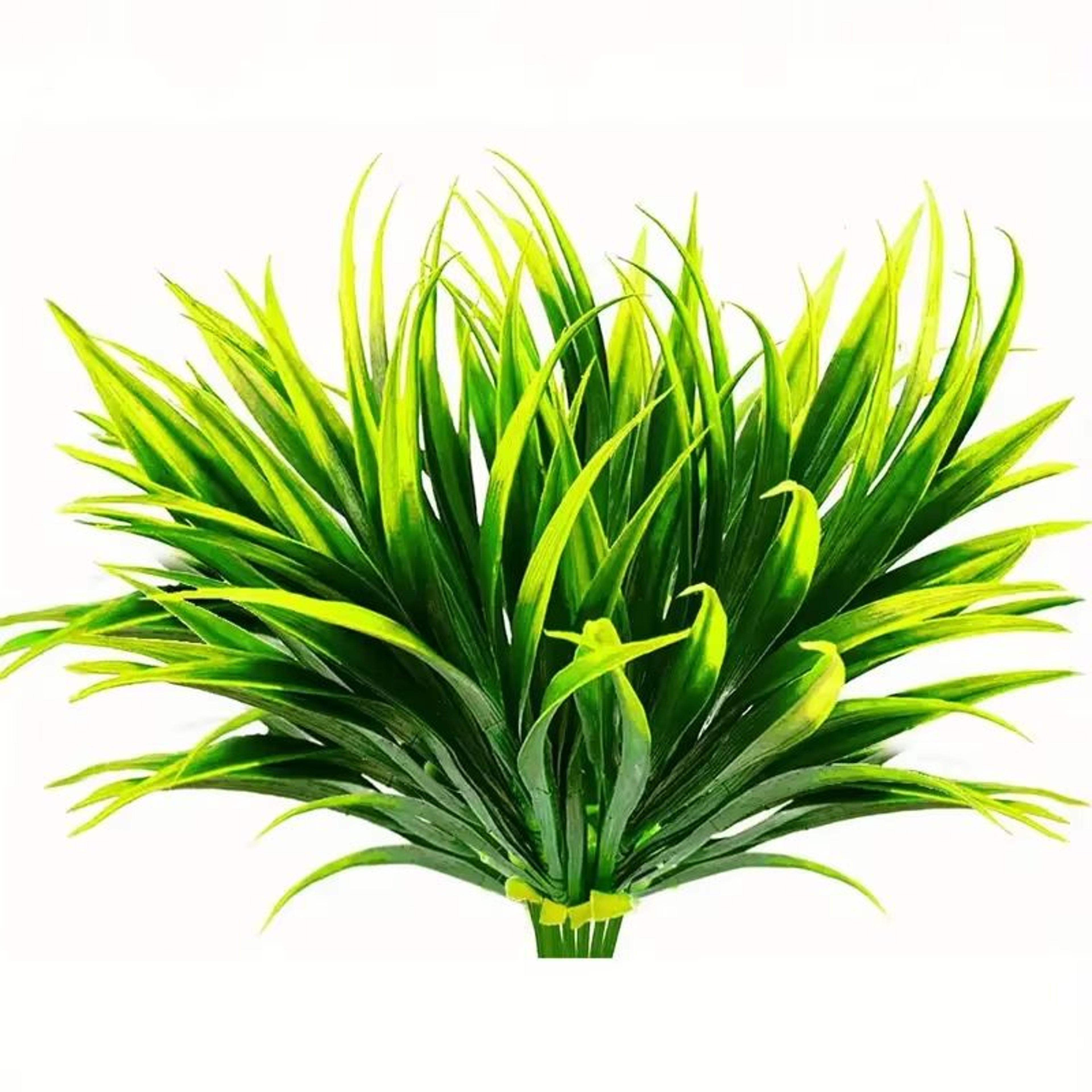 UV Resistant Artificial Outdoor Plants Set Tall Grass Tropical Faux Greenery Decor 12