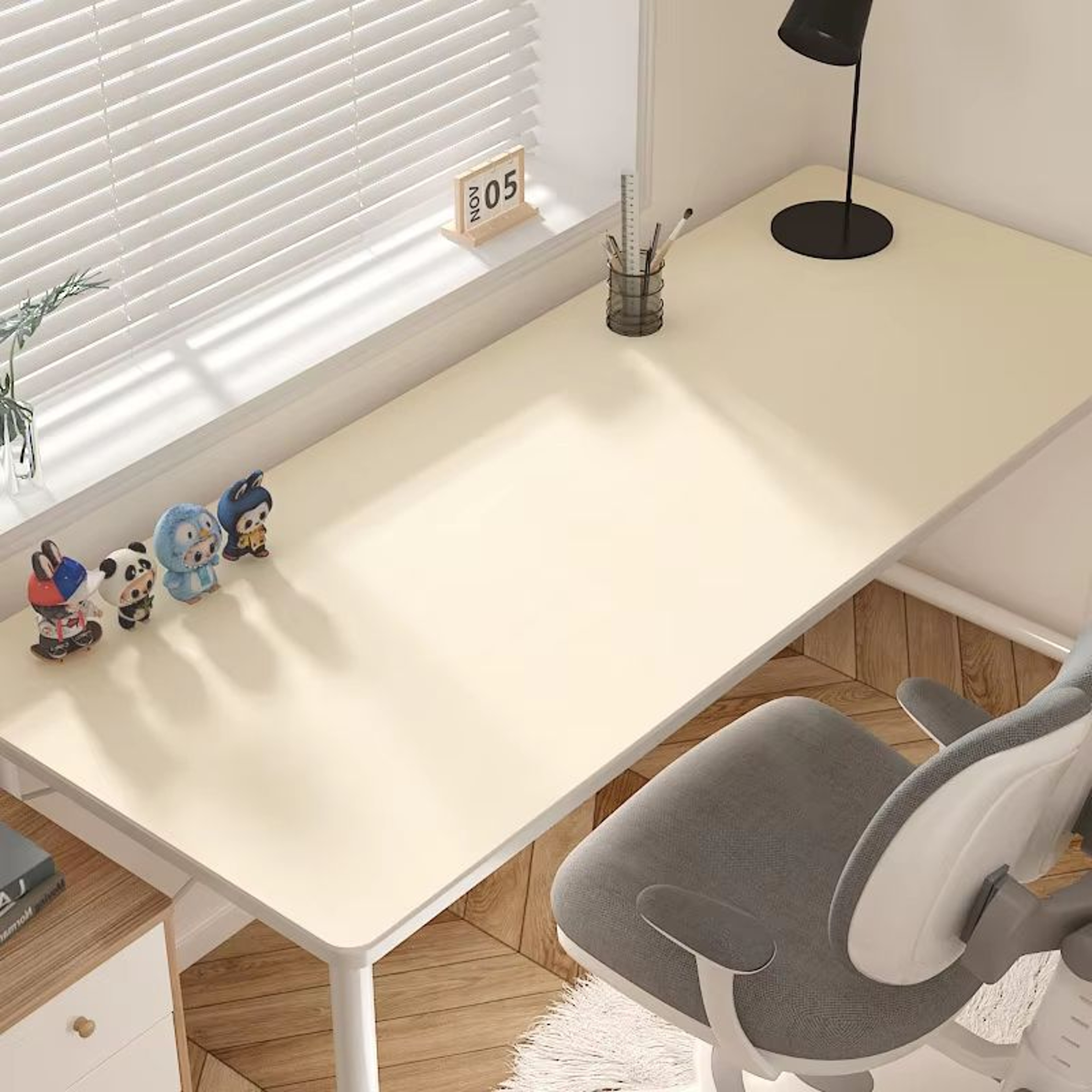 Large Waterproof Kitchen Counter Mat  Heat Resistant OilProof Desk  Table Protector For Home  Kids 6