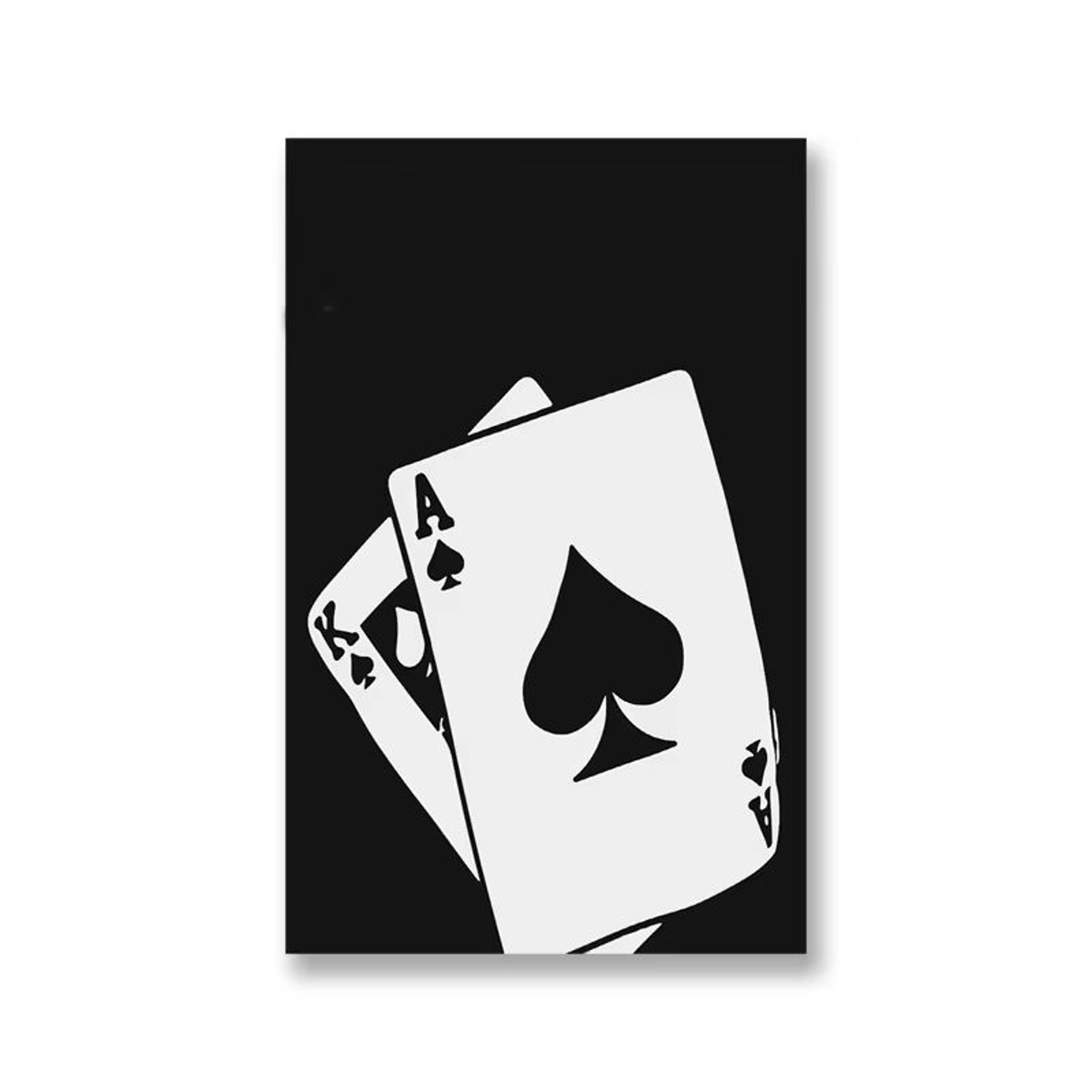 Black And White 8 Ball Billiards Canvas Wall Art Modern Pool Room Decor Poster 10