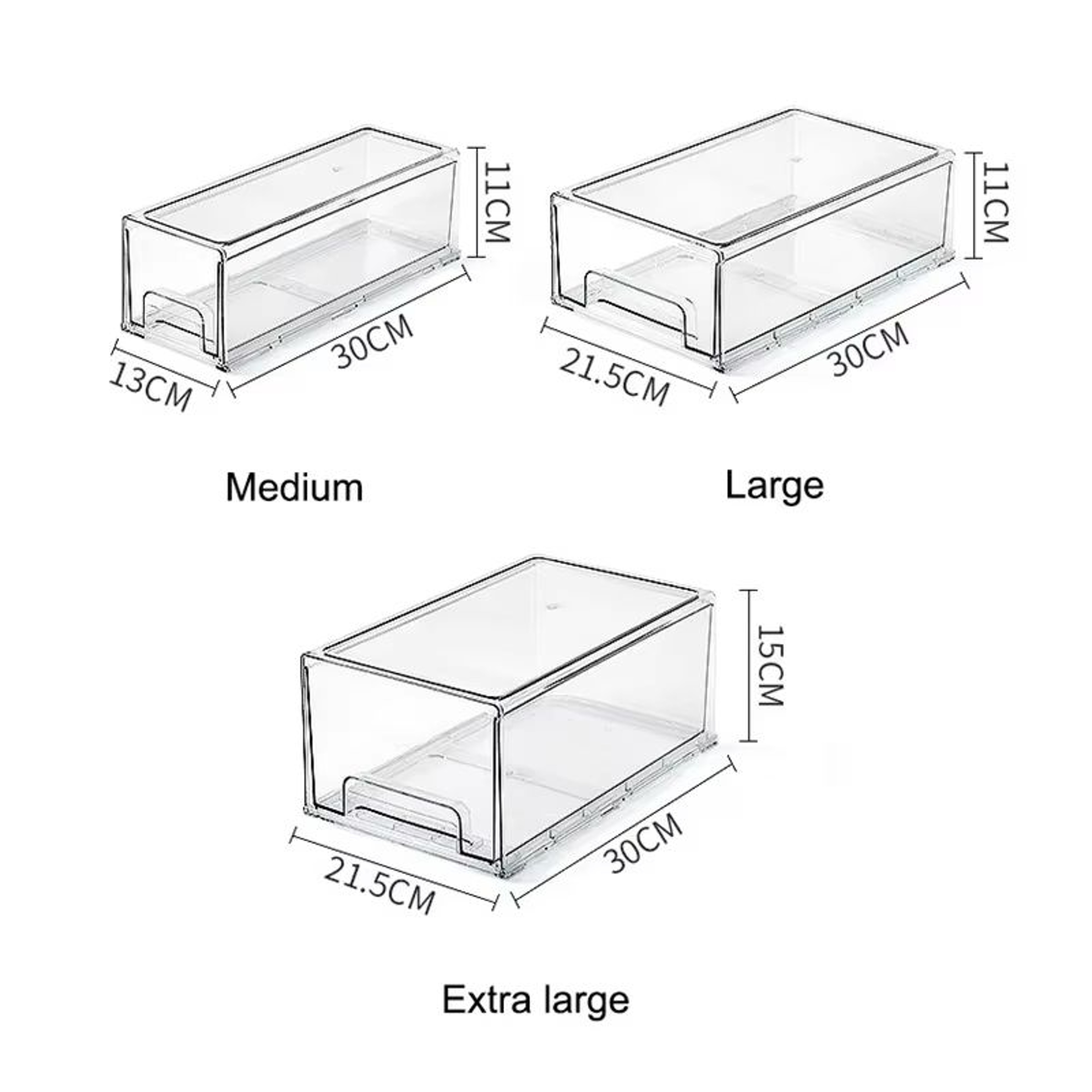 DrawerType Refrigerator Storage Box With FreshKeeping Lid For Eggs Meat And Frozen Food 5