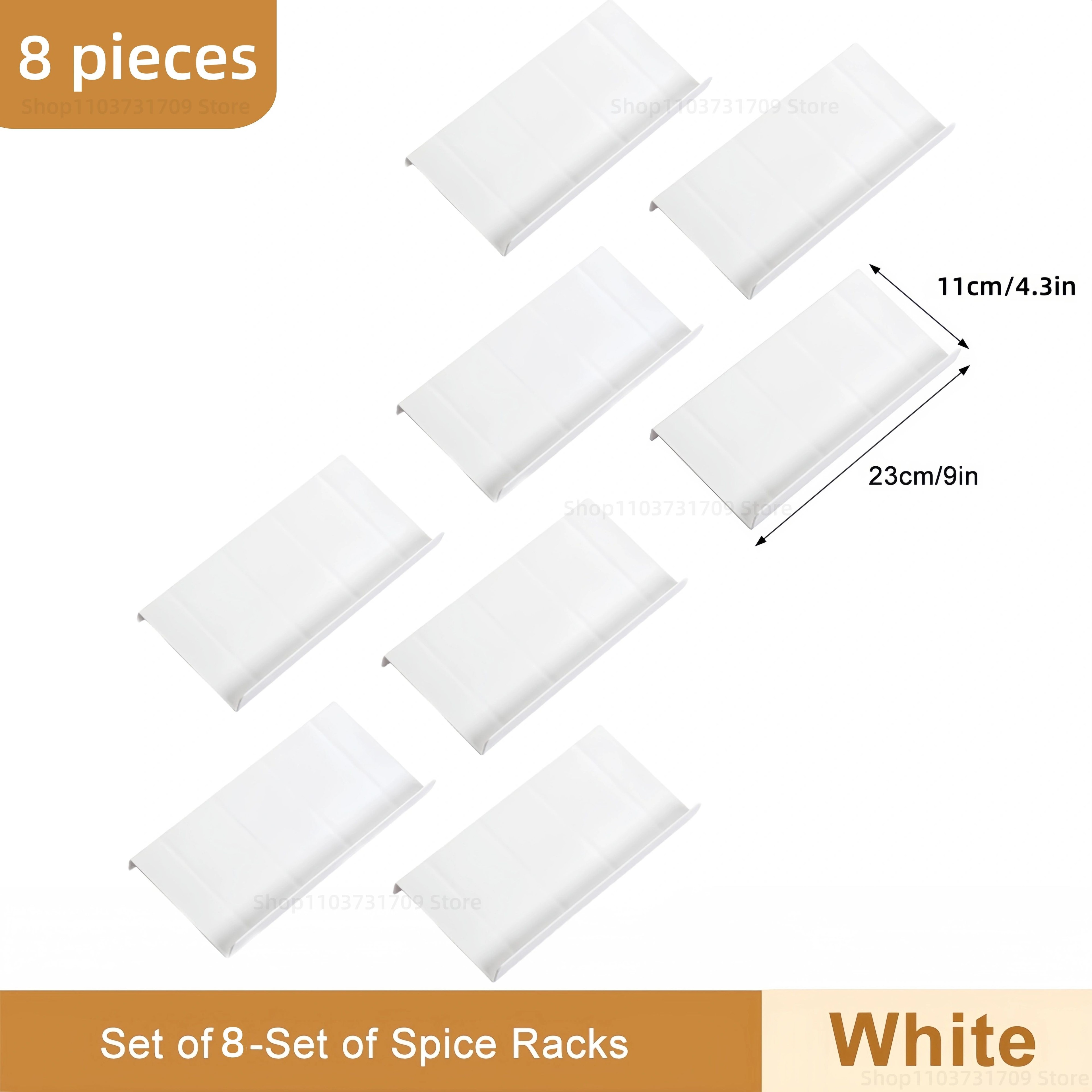 4Layer Adjustable Spice Drawer Organizer For Kitchen Cabinet And Pantry Storage 11