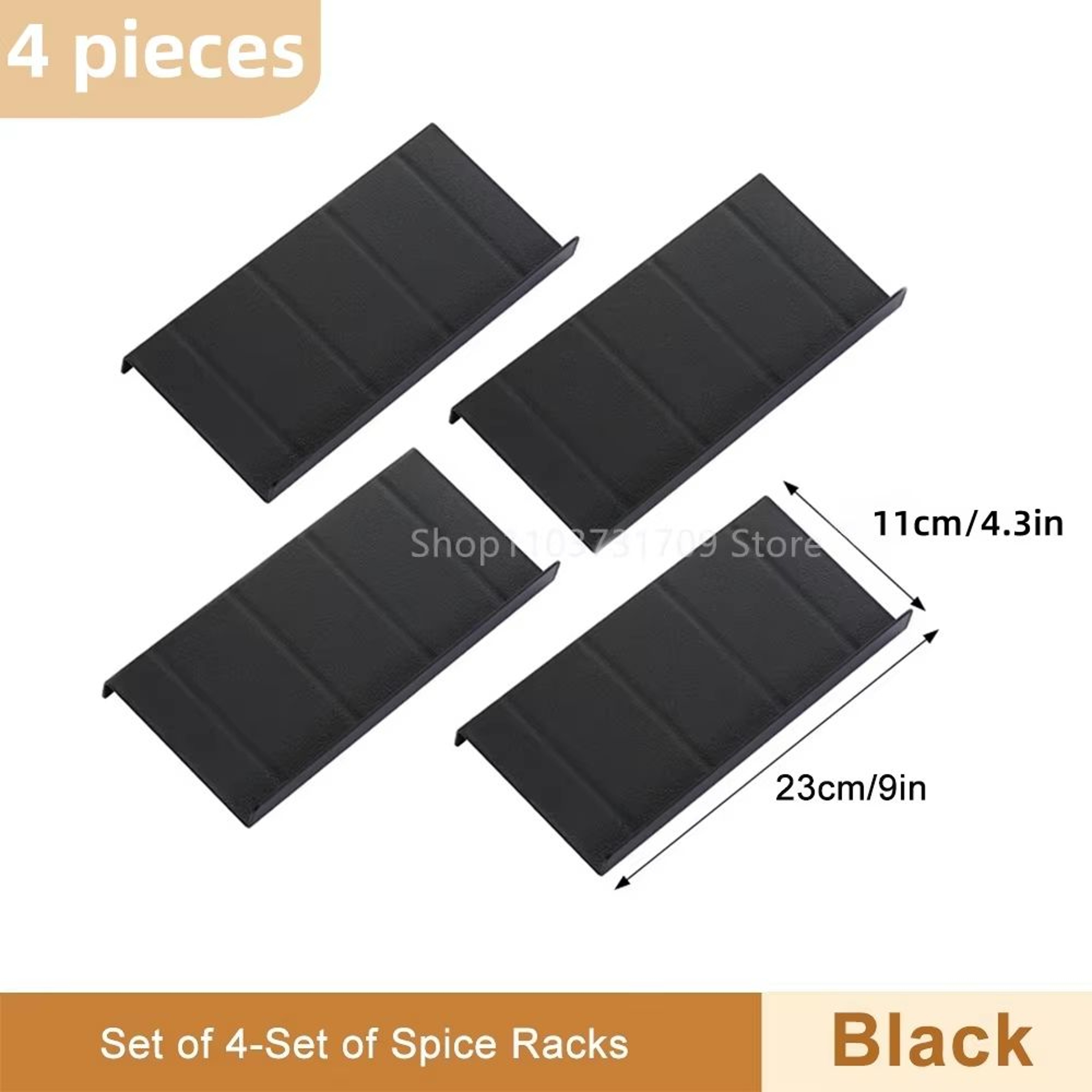 4Layer Adjustable Spice Drawer Organizer For Kitchen Cabinet And Pantry Storage 6