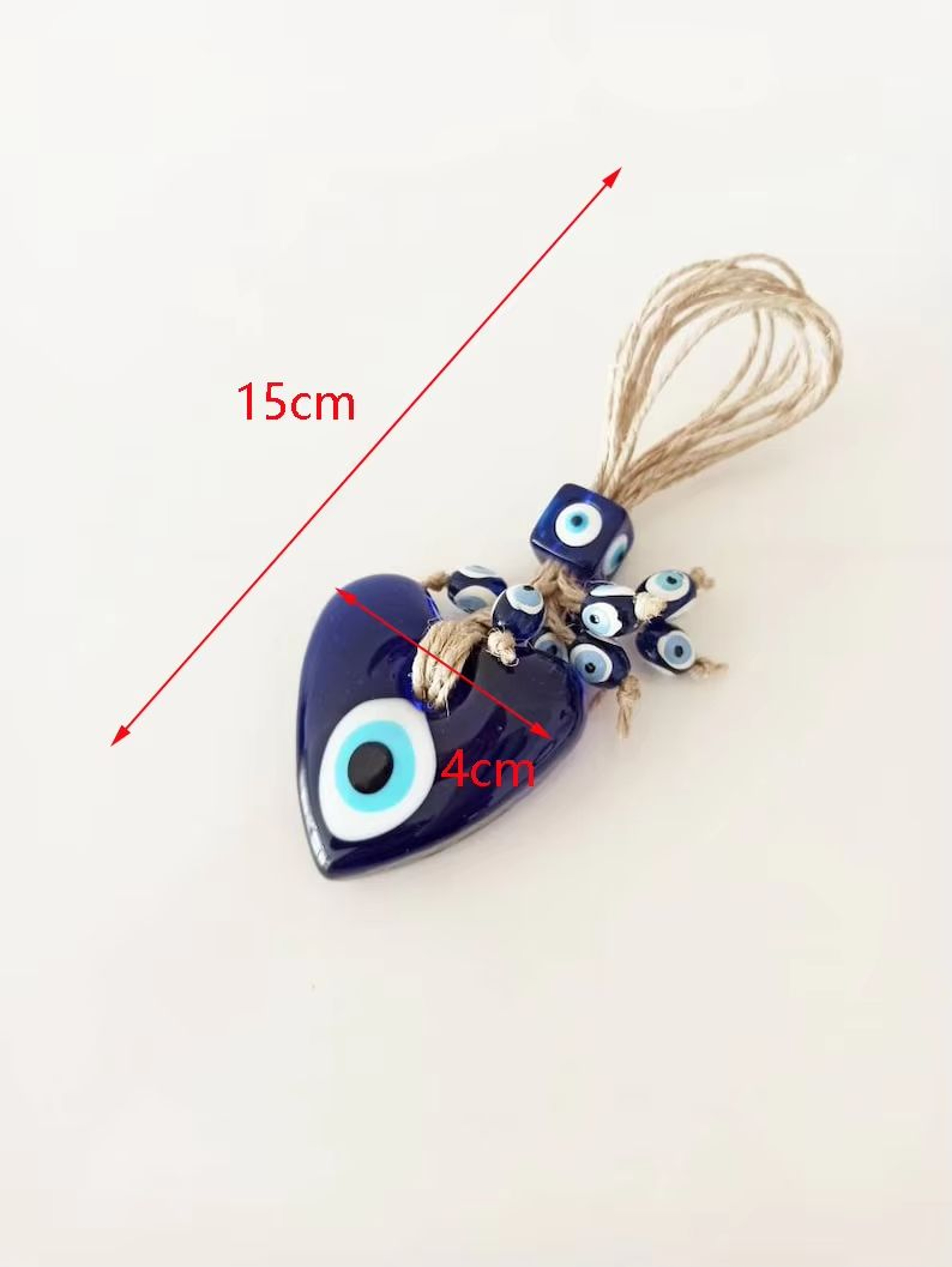 Boho Evil Eye Macrame Wall Hanging Nazar Protection Decor For Home And Car 13