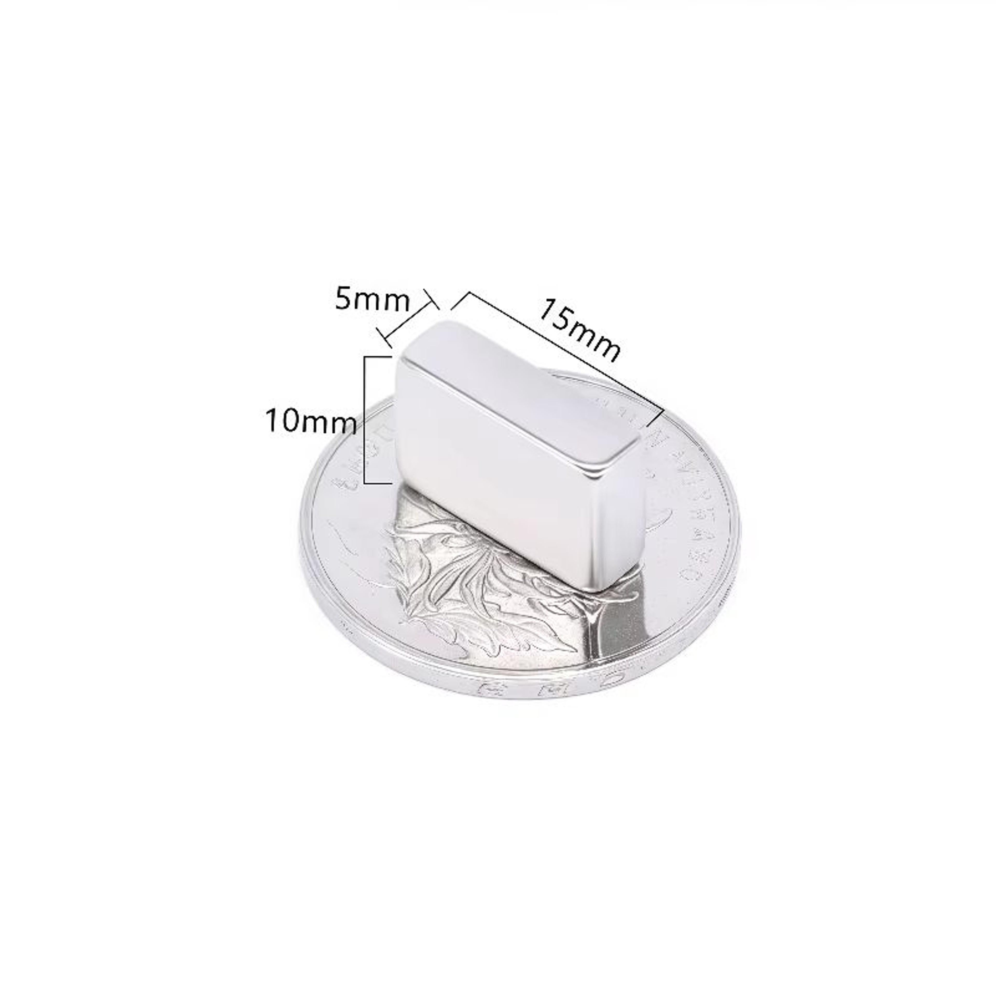 N52 Strong Square Magnet Set 10pcs Compact Rare Earth Magnets For Home Office Use 10