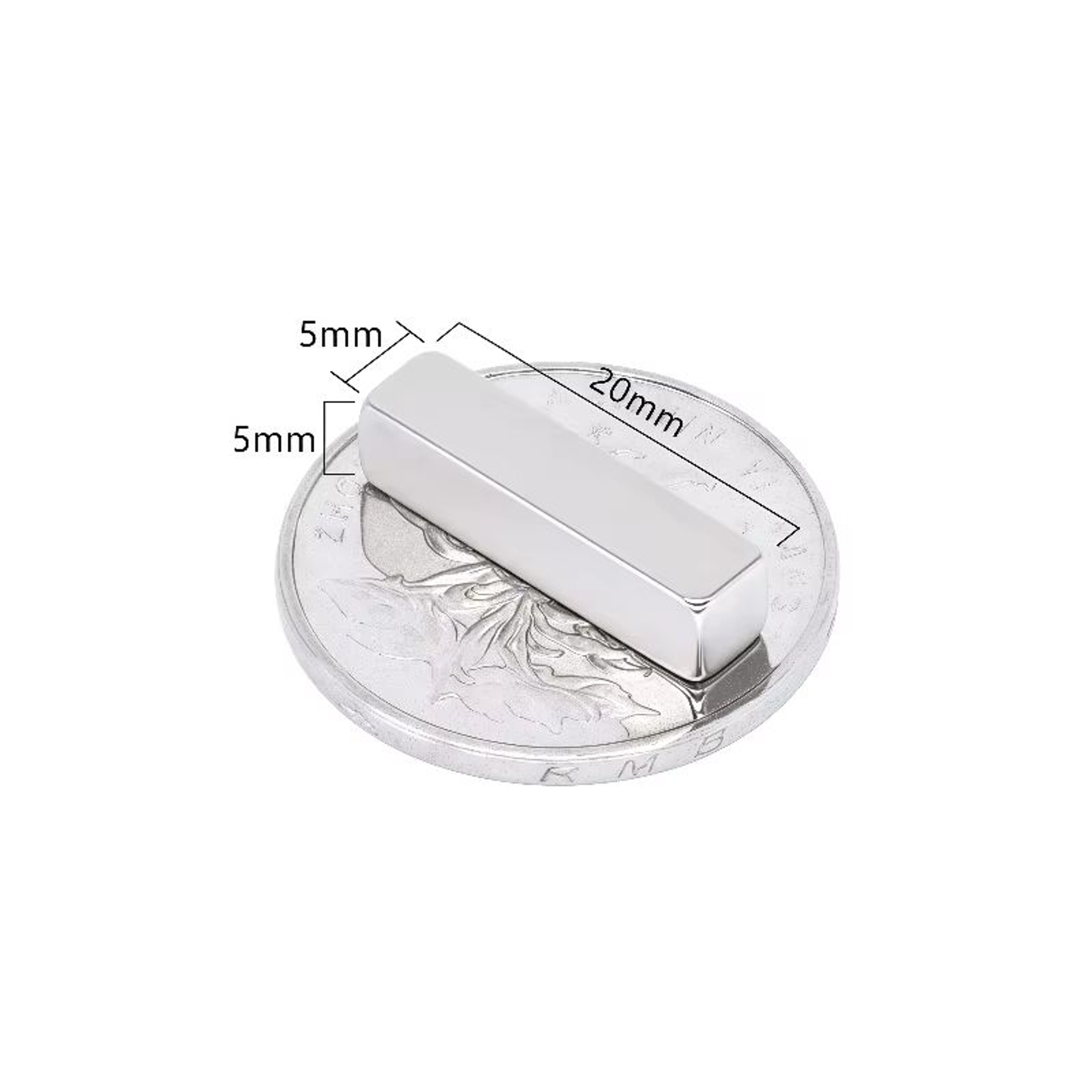 N52 Strong Square Magnet Set 10pcs Compact Rare Earth Magnets For Home Office Use 13