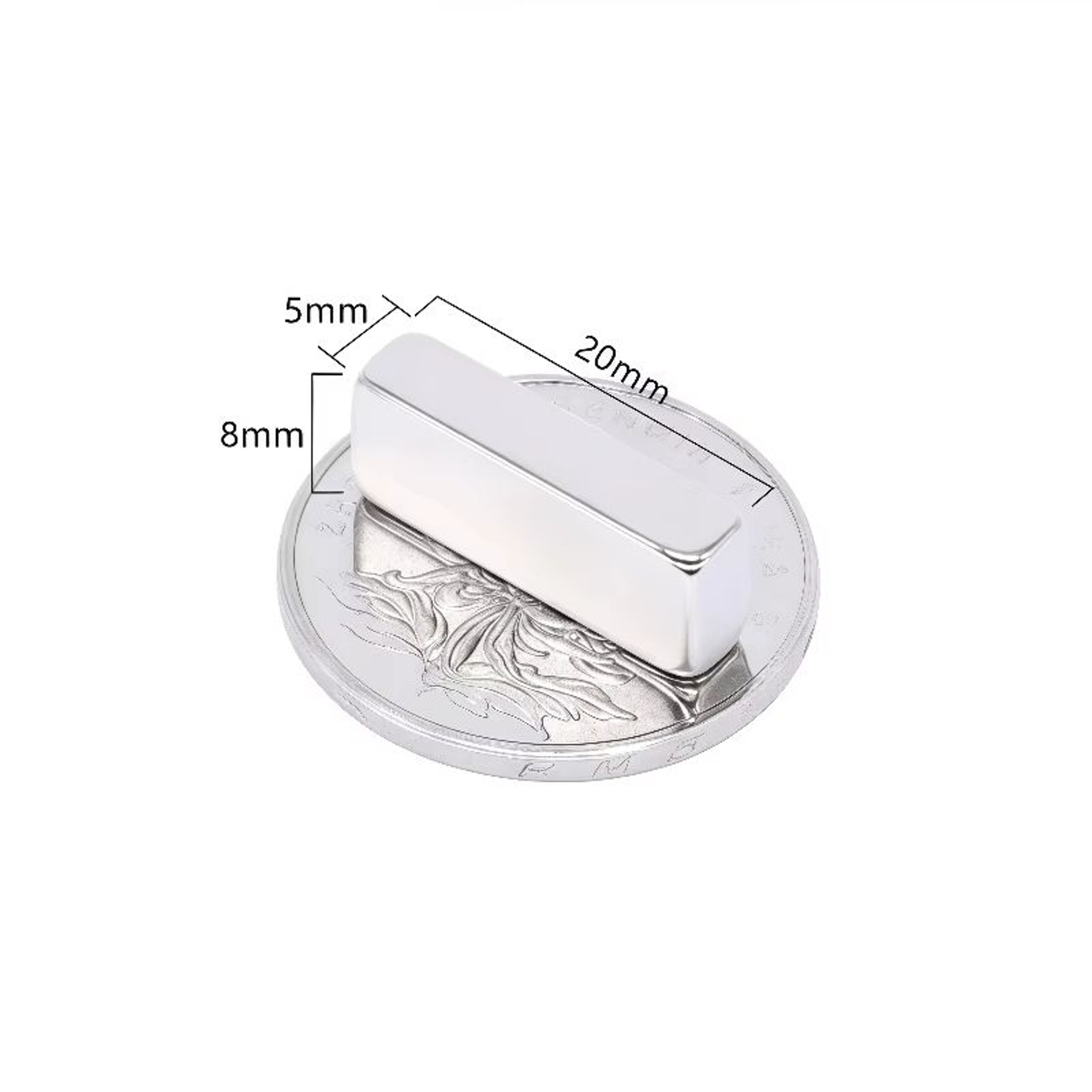 N52 Strong Square Magnet Set 10pcs Compact Rare Earth Magnets For Home Office Use 14