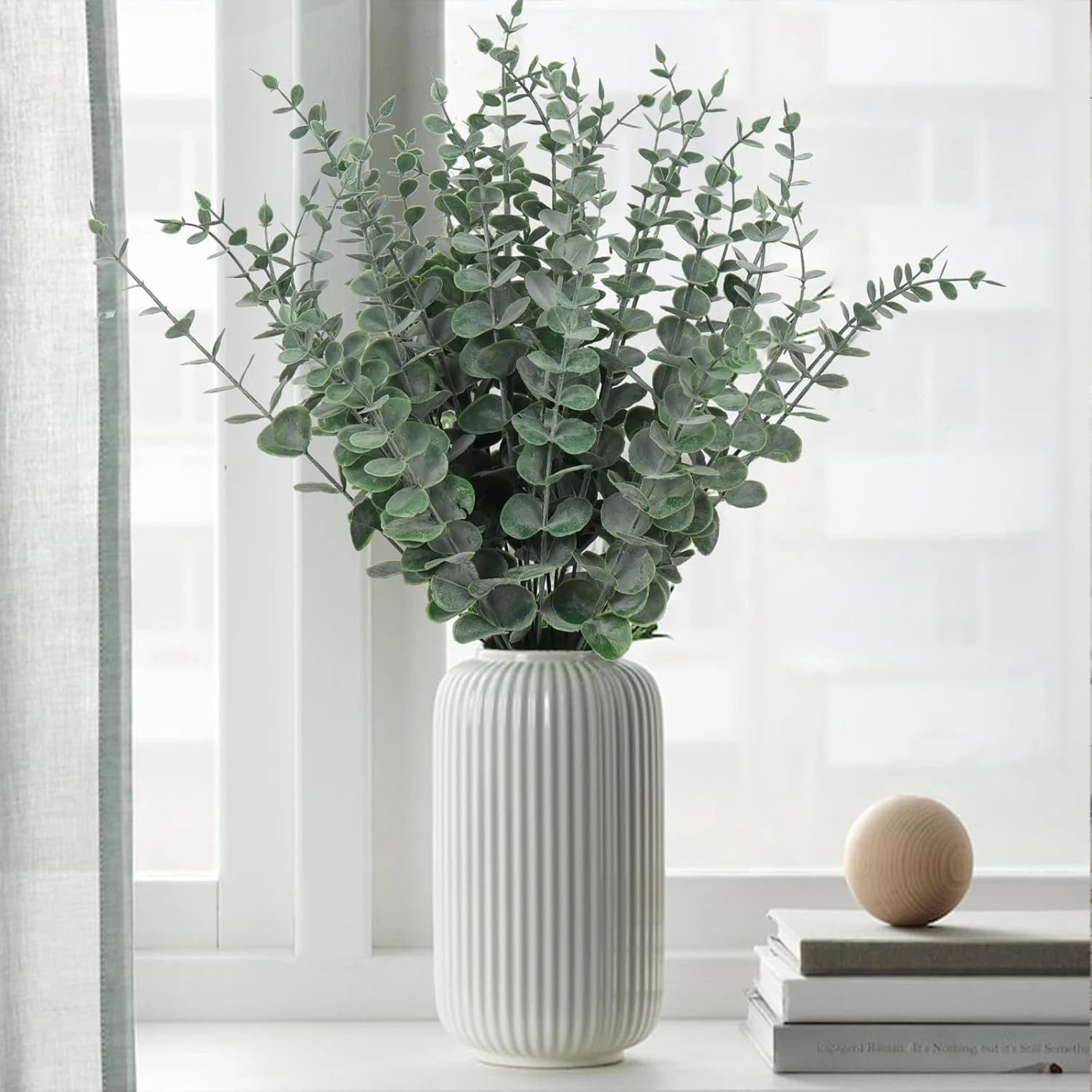 Bulk Artificial Eucalyptus Leaves Set 10100PCS Faux Greenery For DIY Decor  Wedding Styling 4