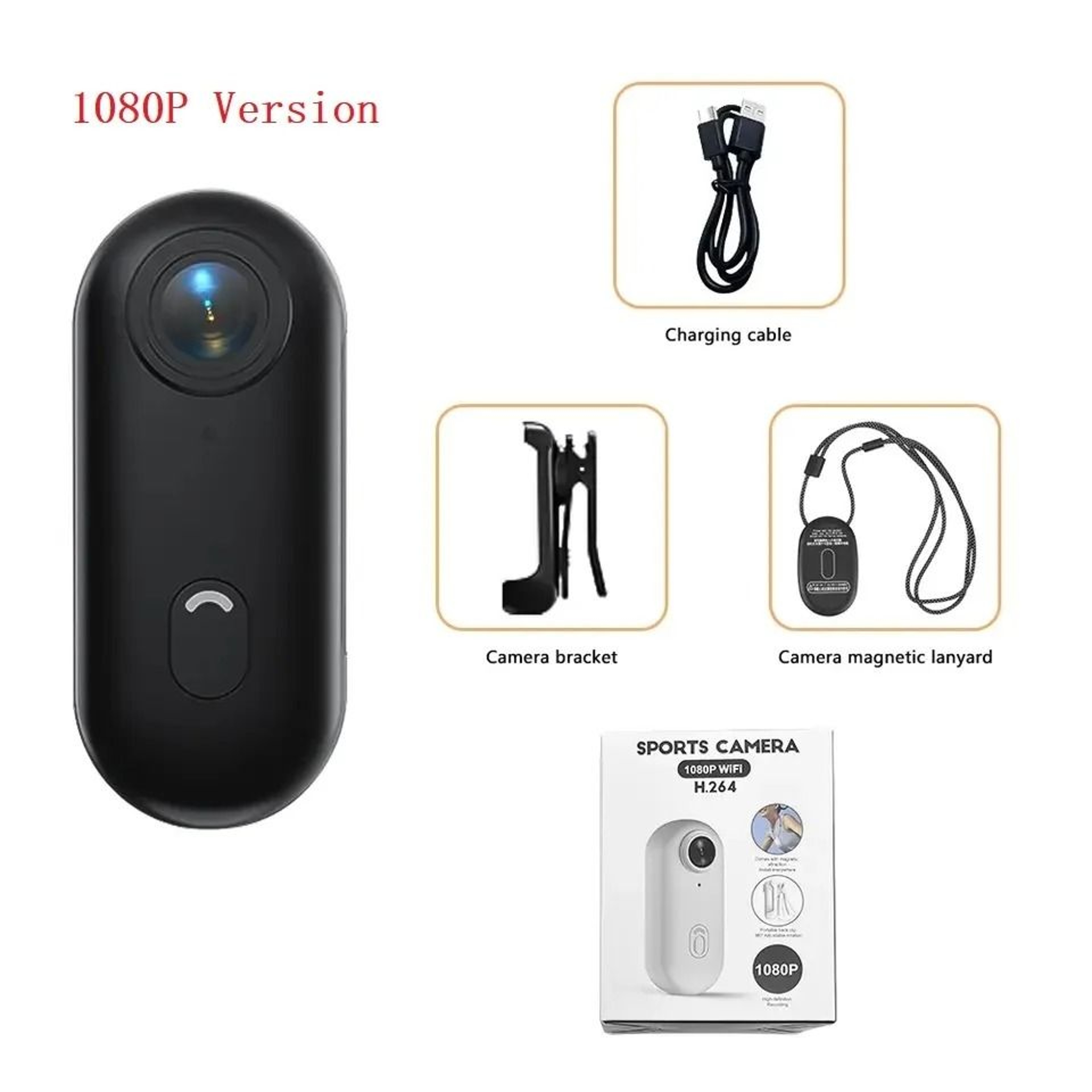 4K Mini Thumb Action Camera With Stabilization Waterproof Sports Cam 6