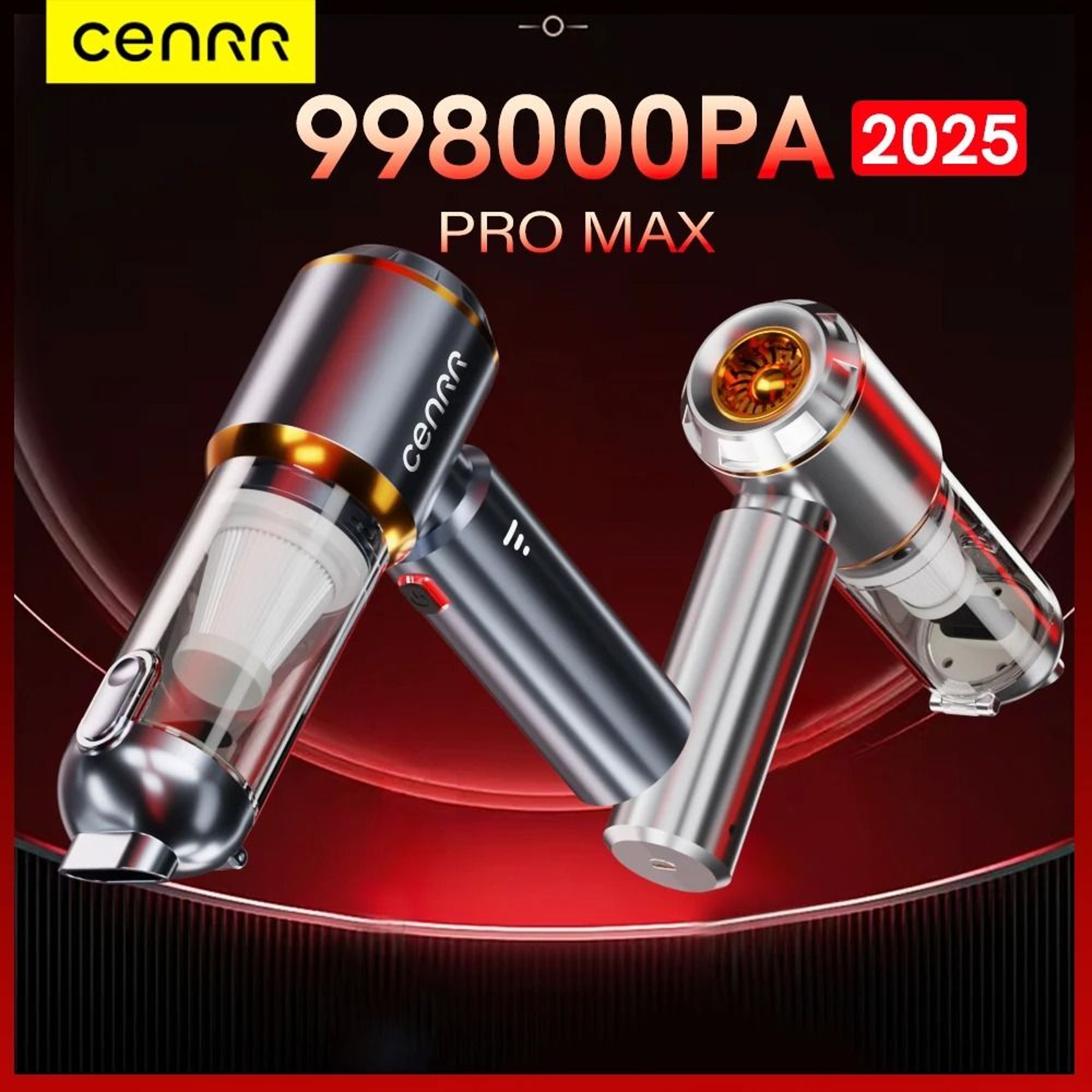 CENRR High Power Cordless Car Vacuum Mini Portable Handheld Blower Cleaner 0