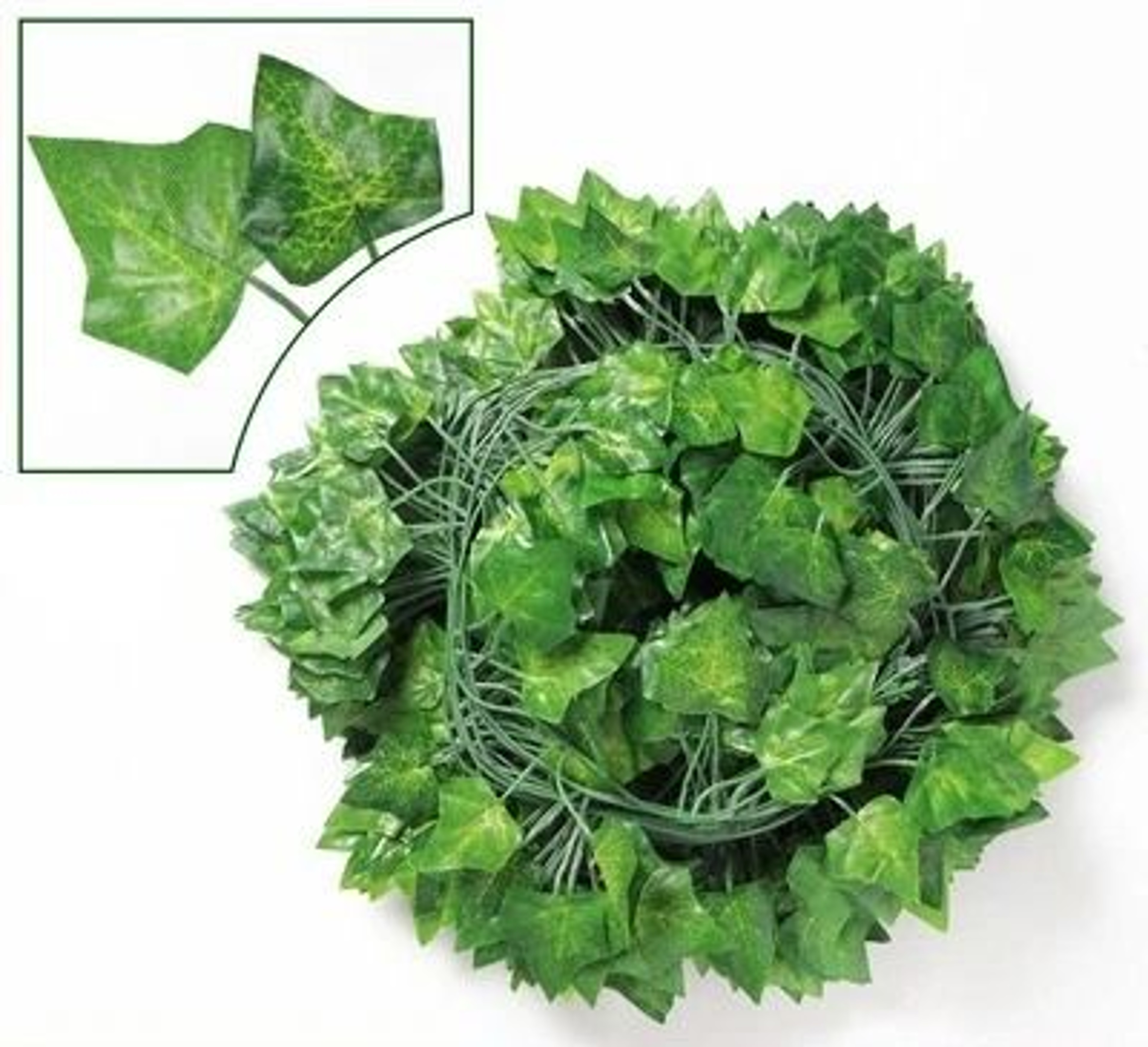 Artificial Ivy Leaf Garland Hanging Vines Green Wall Decor For Home And Events 6