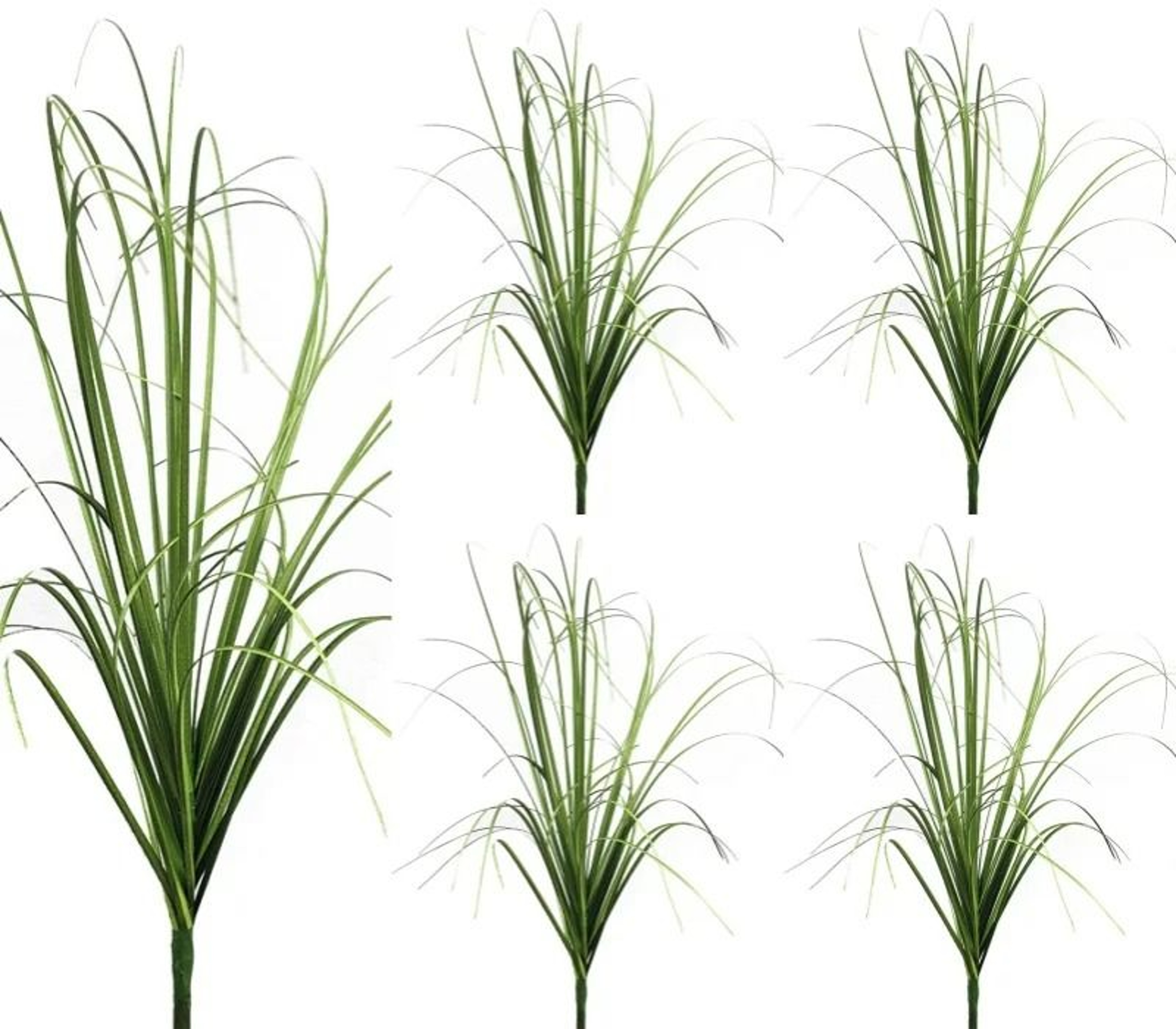 Realistic Artificial Grass Bush Decor Mini Faux Greenery For Home And DIY Landscaping 13