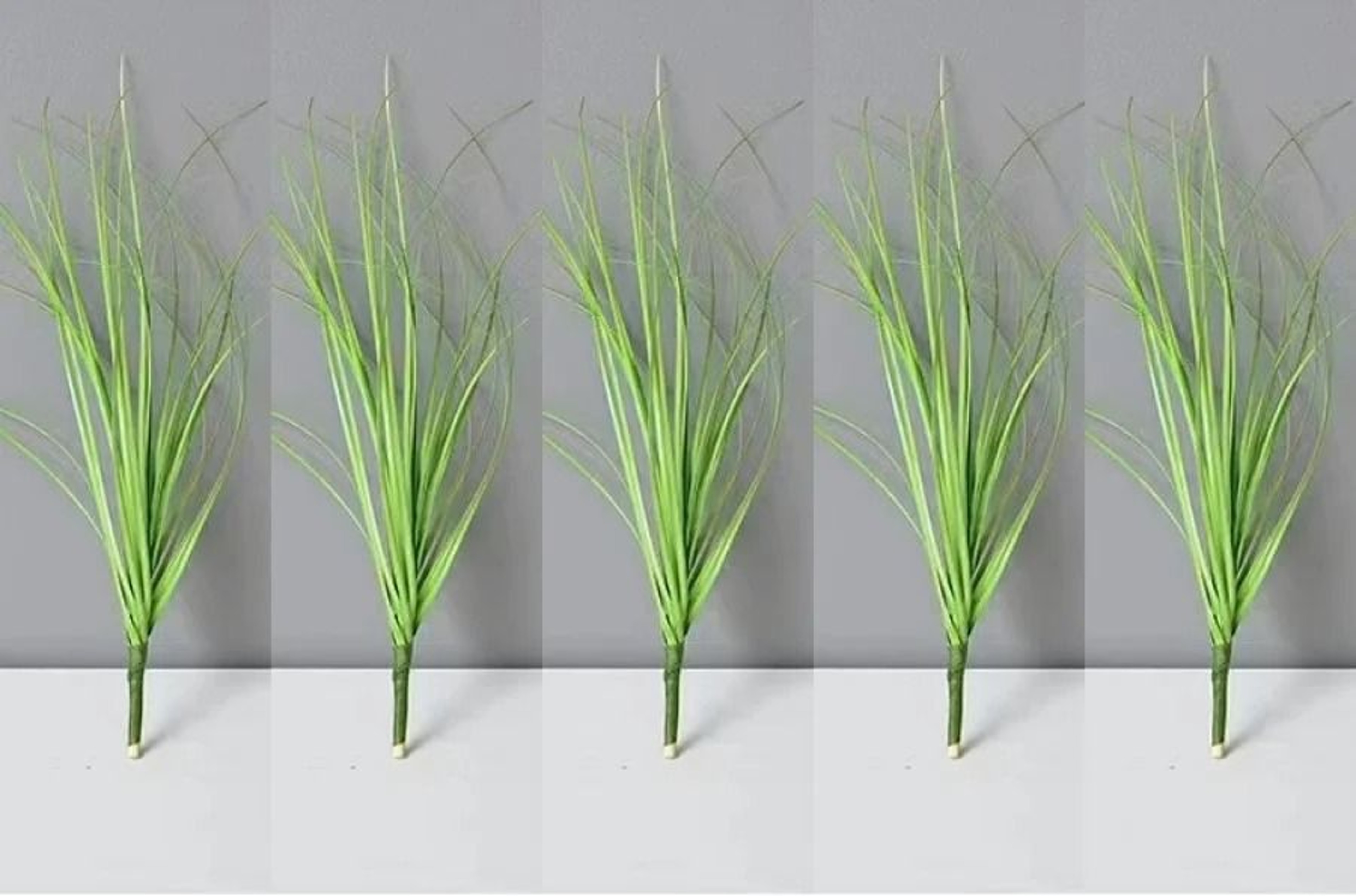 Realistic Artificial Grass Bush Decor Mini Faux Greenery For Home And DIY Landscaping 14