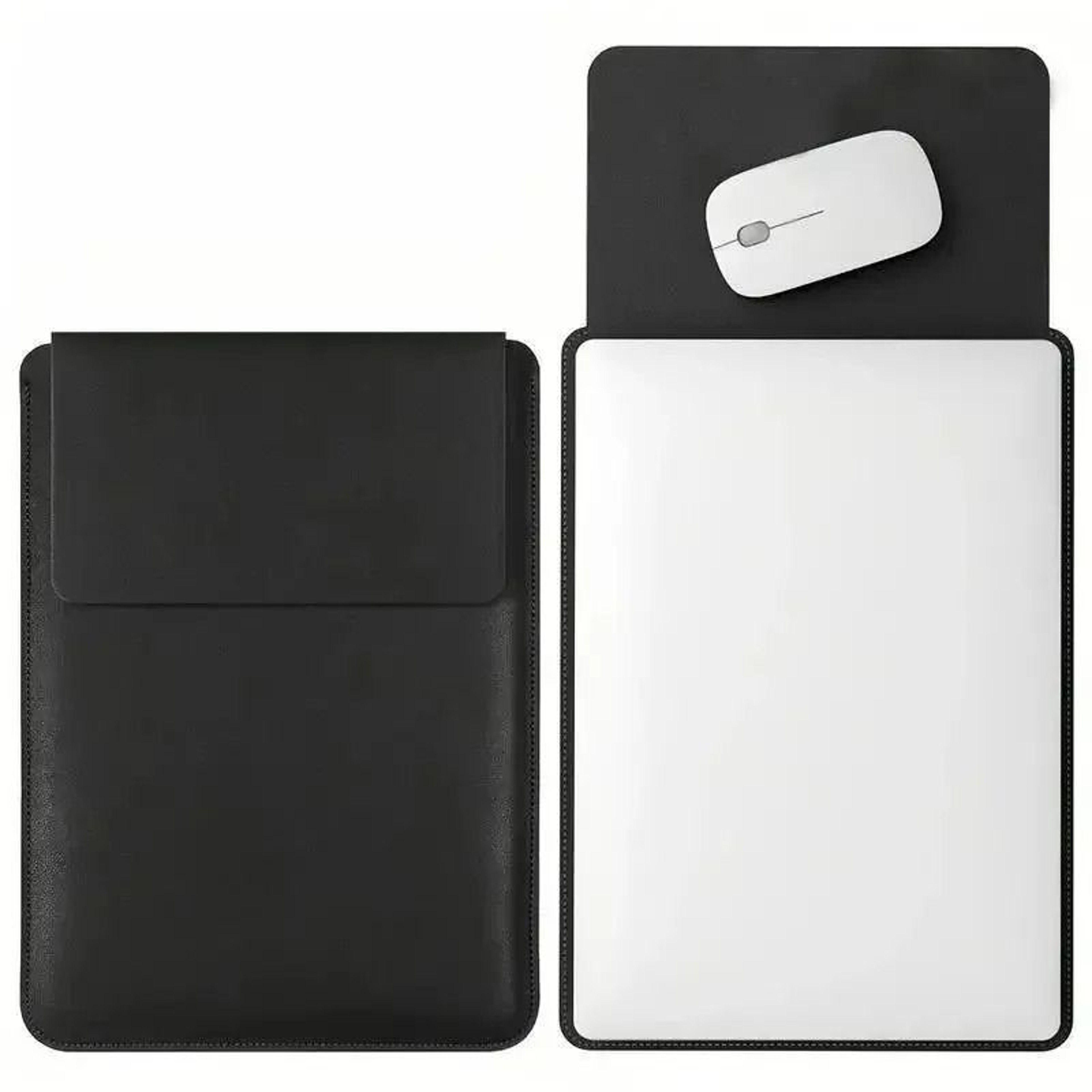 PU Leather Laptop Sleeve Case 1416 Inch Slim Protective Cover For MacBook Air 15  Pro 16 7
