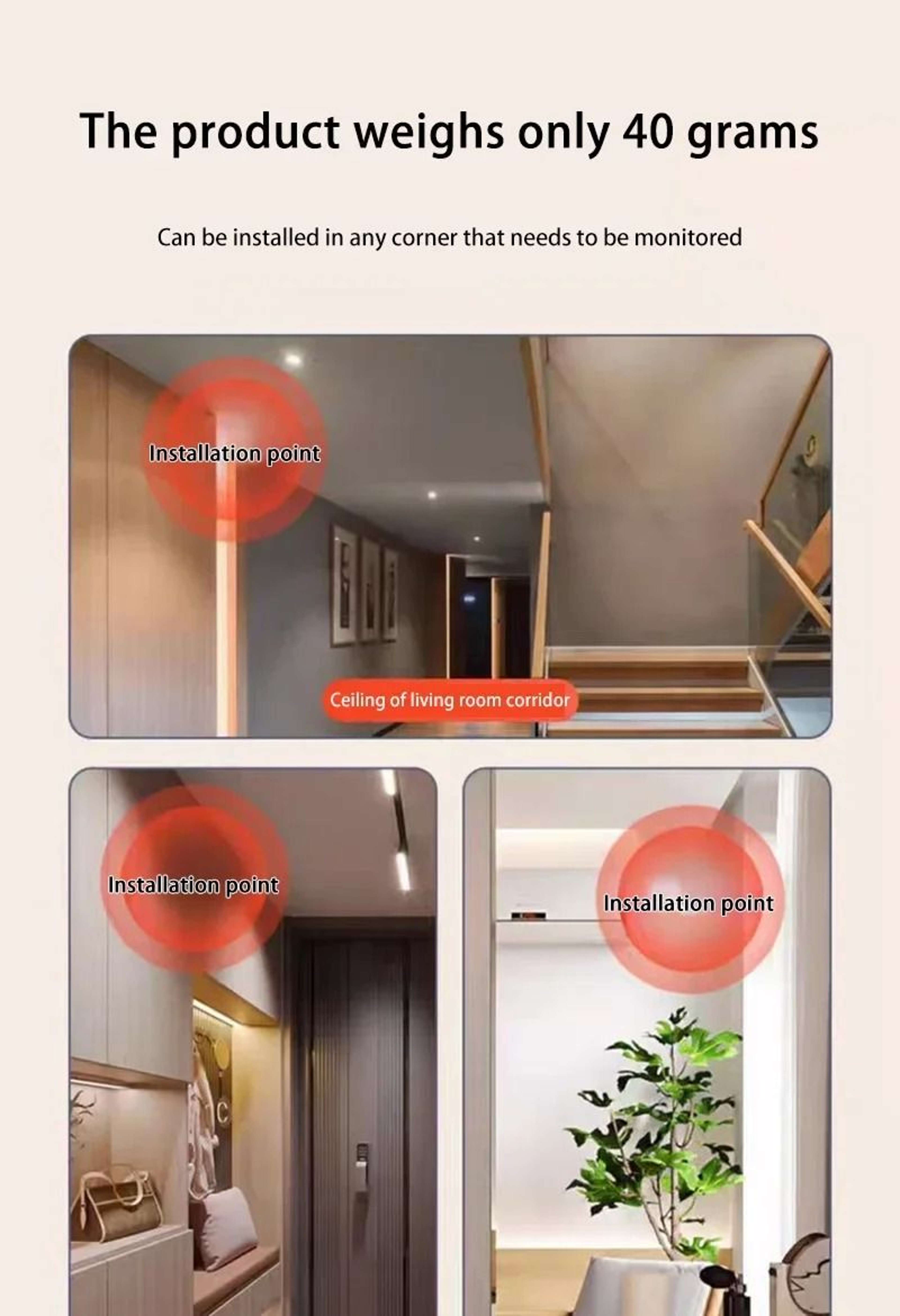 4K Mini WiFi Security Camera Portable Smart Surveillance Cam With Night Vision 4