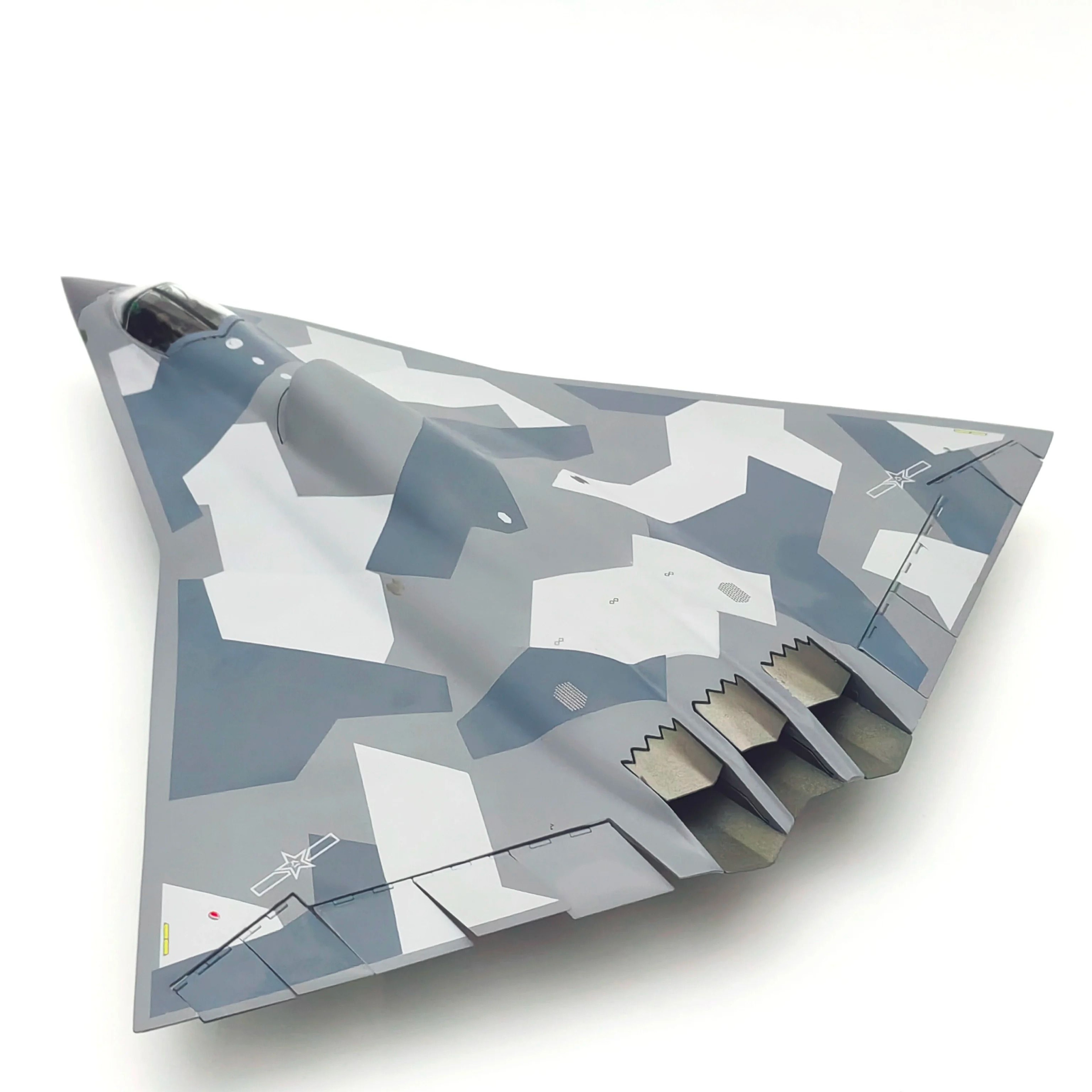 172 J36 Stealth Fighter Diecast Model Aircraft With Display Base 3