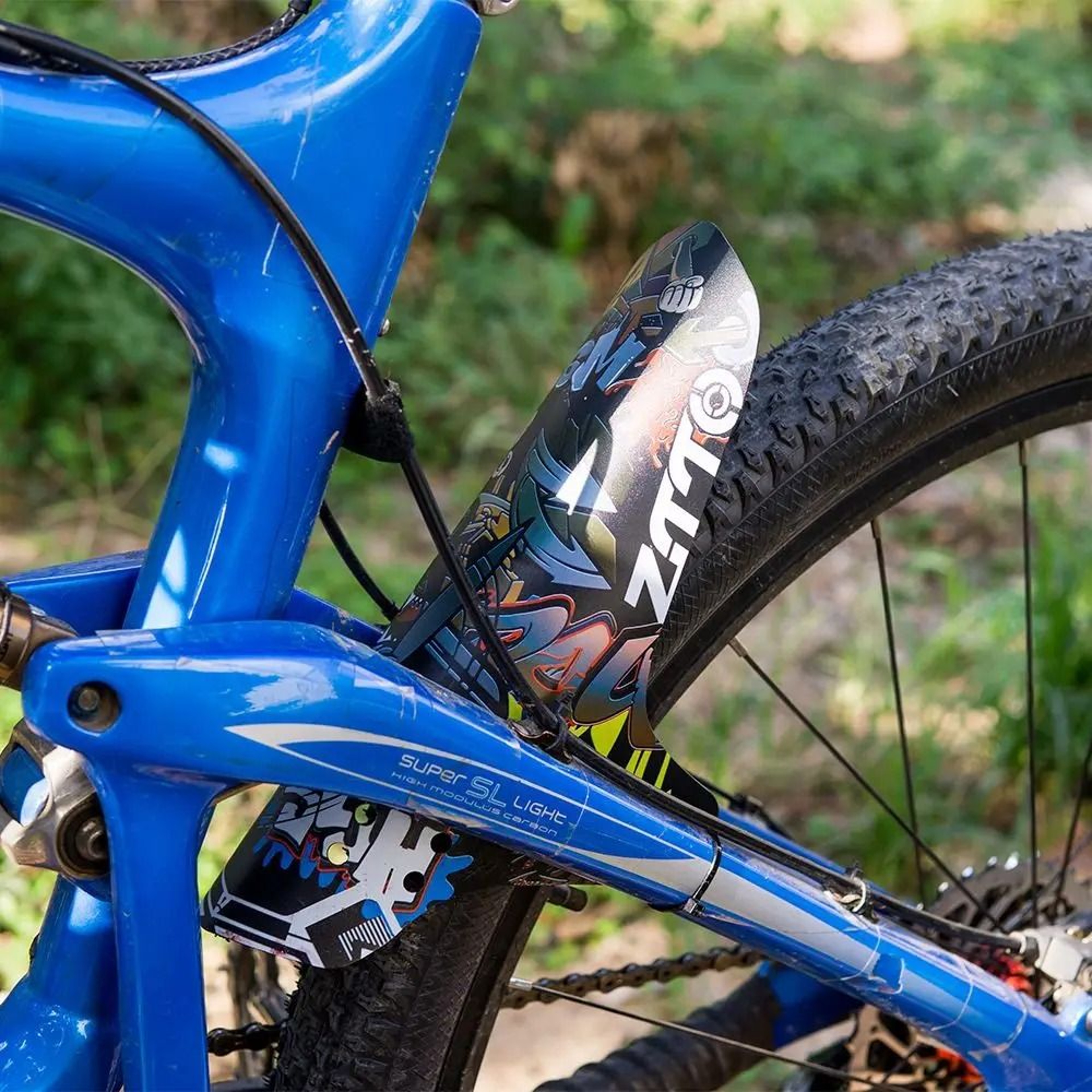 Universal MTB Bike Fender Set Front  Rear Adjustable Mudguard Kit 2