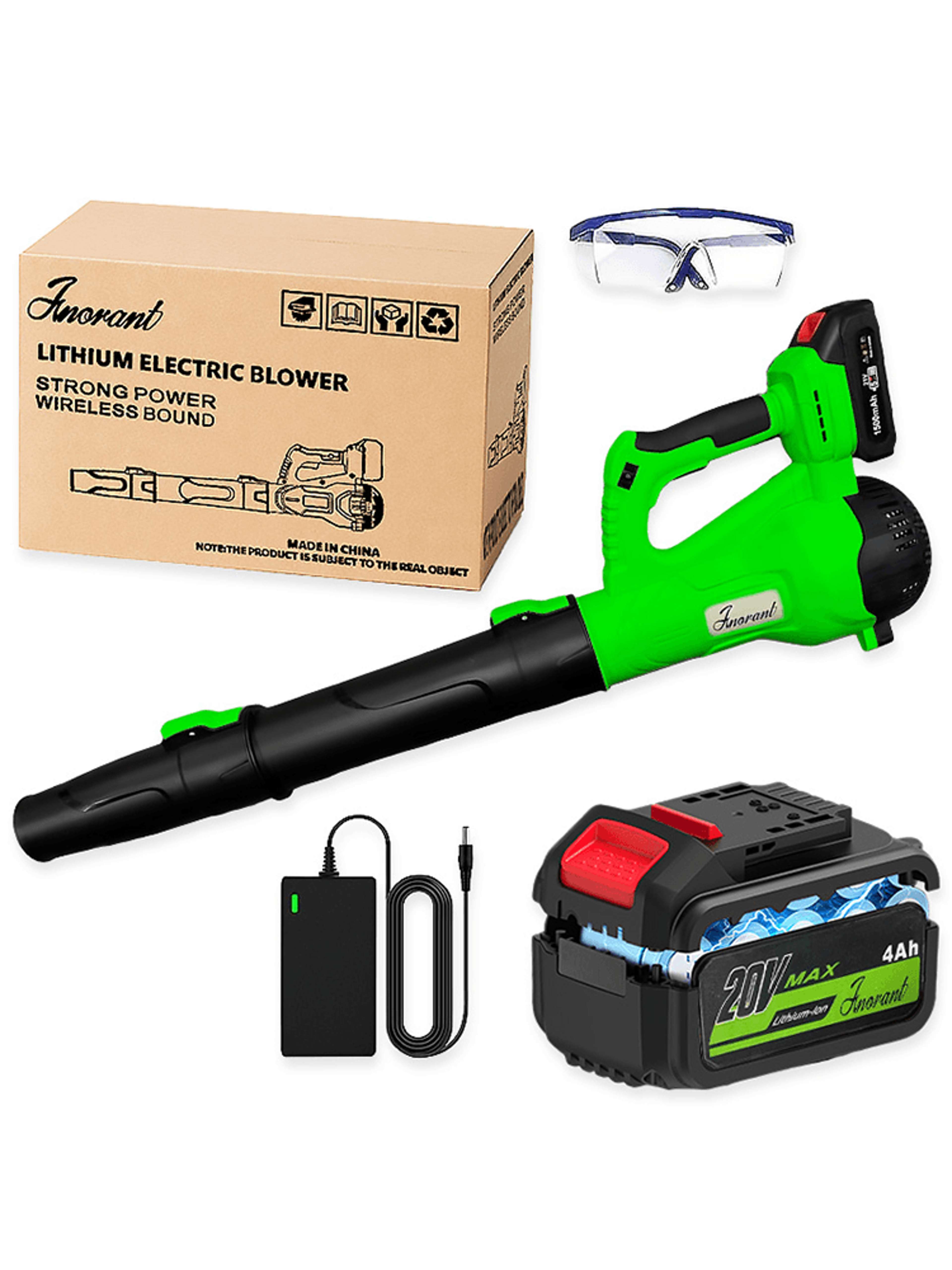 Cordless Leaf Blower  UltraHigh Power Garden Blower For Leaves Dust And Snow 6