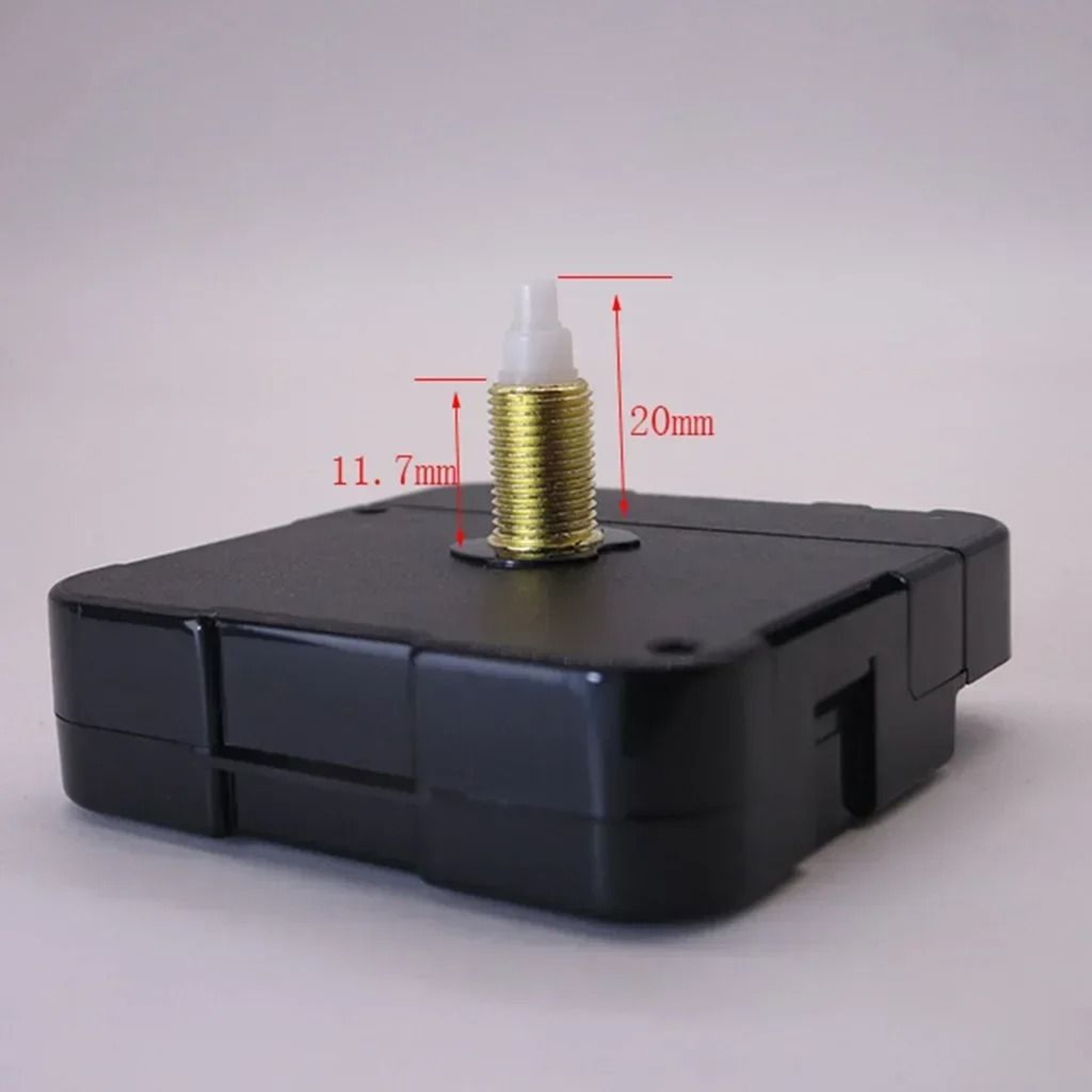 DIY Quartz Clock Movement Repair Kit 31mm Long Shaft Replacement Mechanism 4