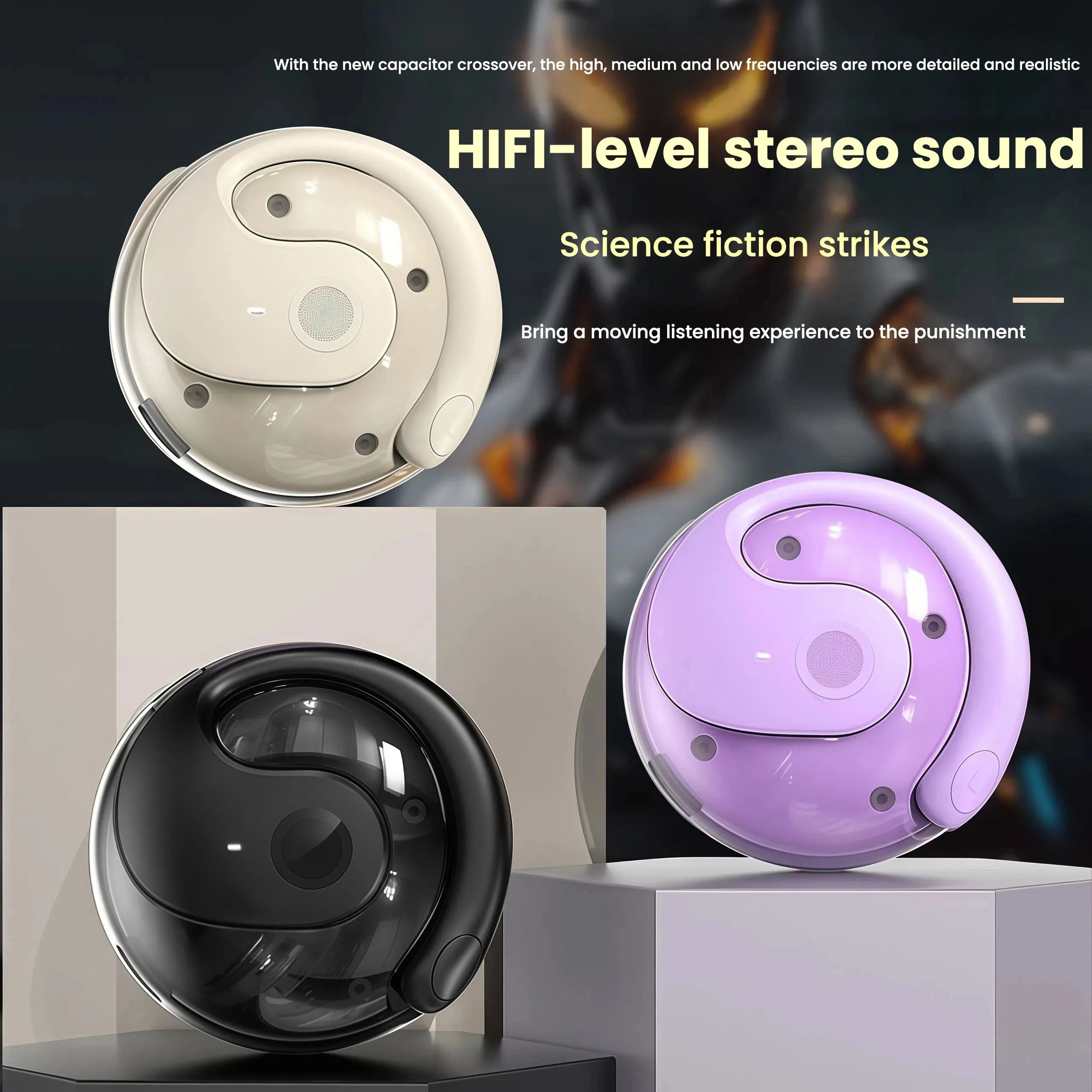LingoSync AI Translation Earbuds With 150 Language Support  Open Ear Comfort 1