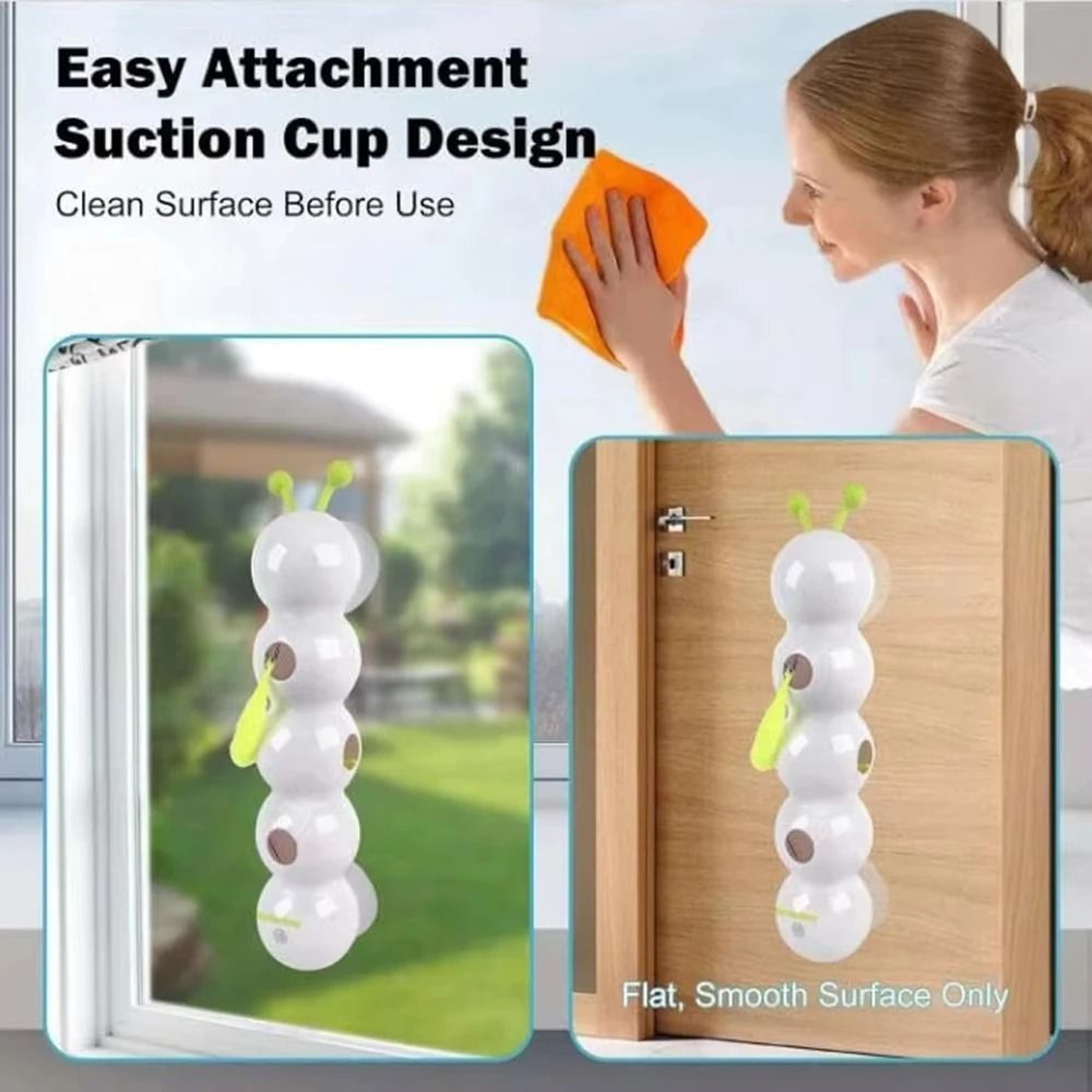 WackPlay Interactive Caterpillar Cat Toy Motion Activated Worm Teaser 5