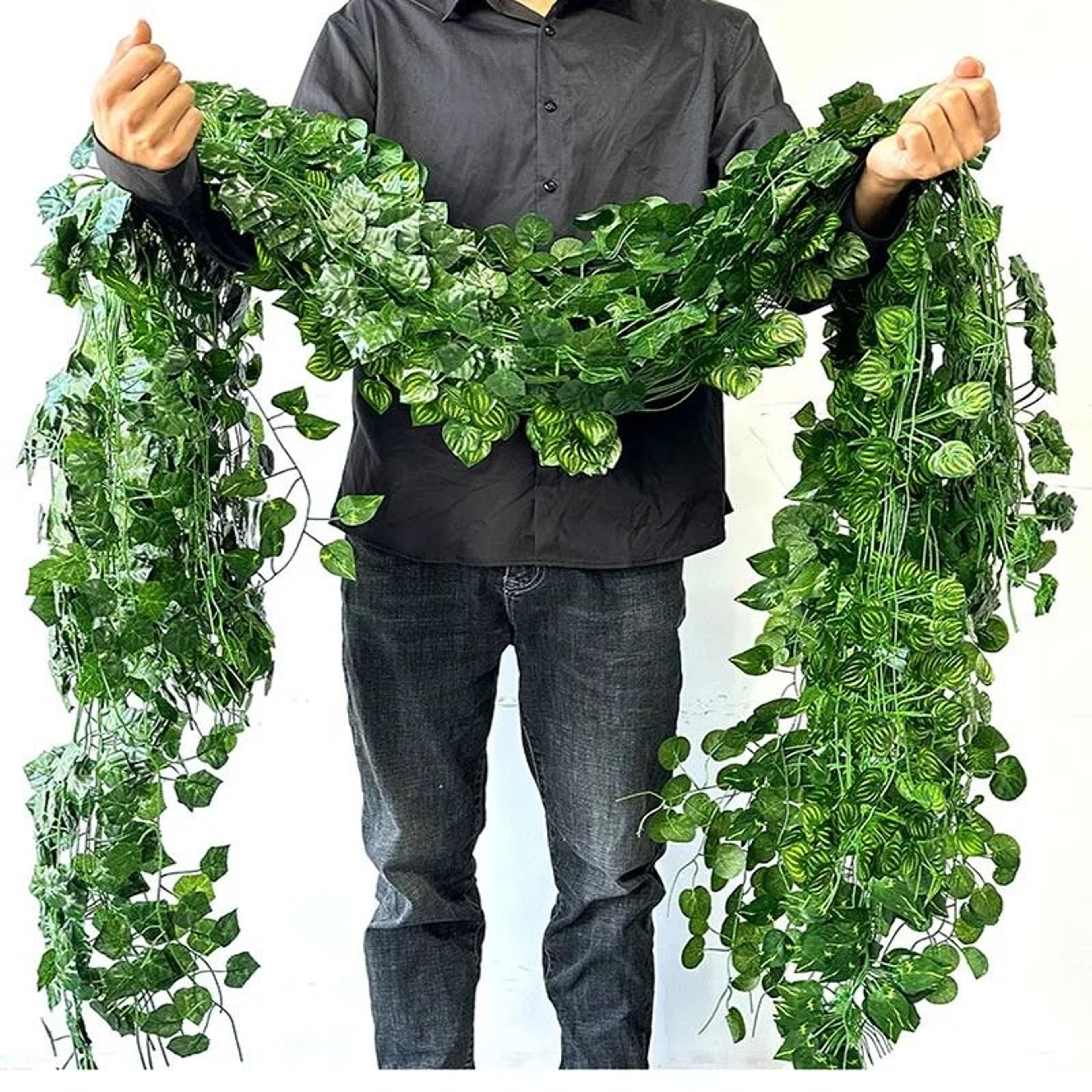 Artificial Ivy Hanging Vine Garland For Wall Room And Wedding Decor 3