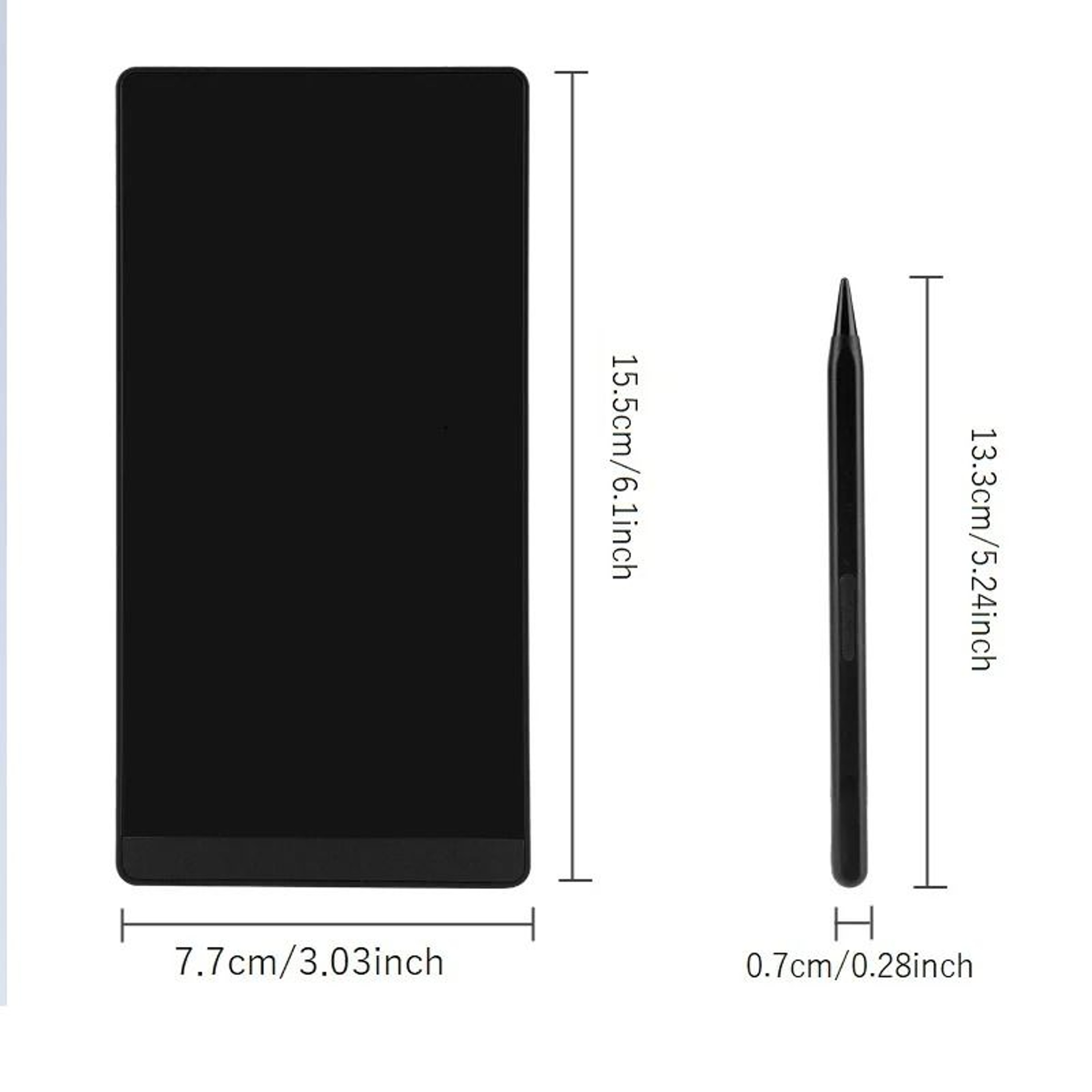 65 Inch LCD Writing Tablet Kids Doodle Board Reusable Drawing Pad Educational Notepad 1