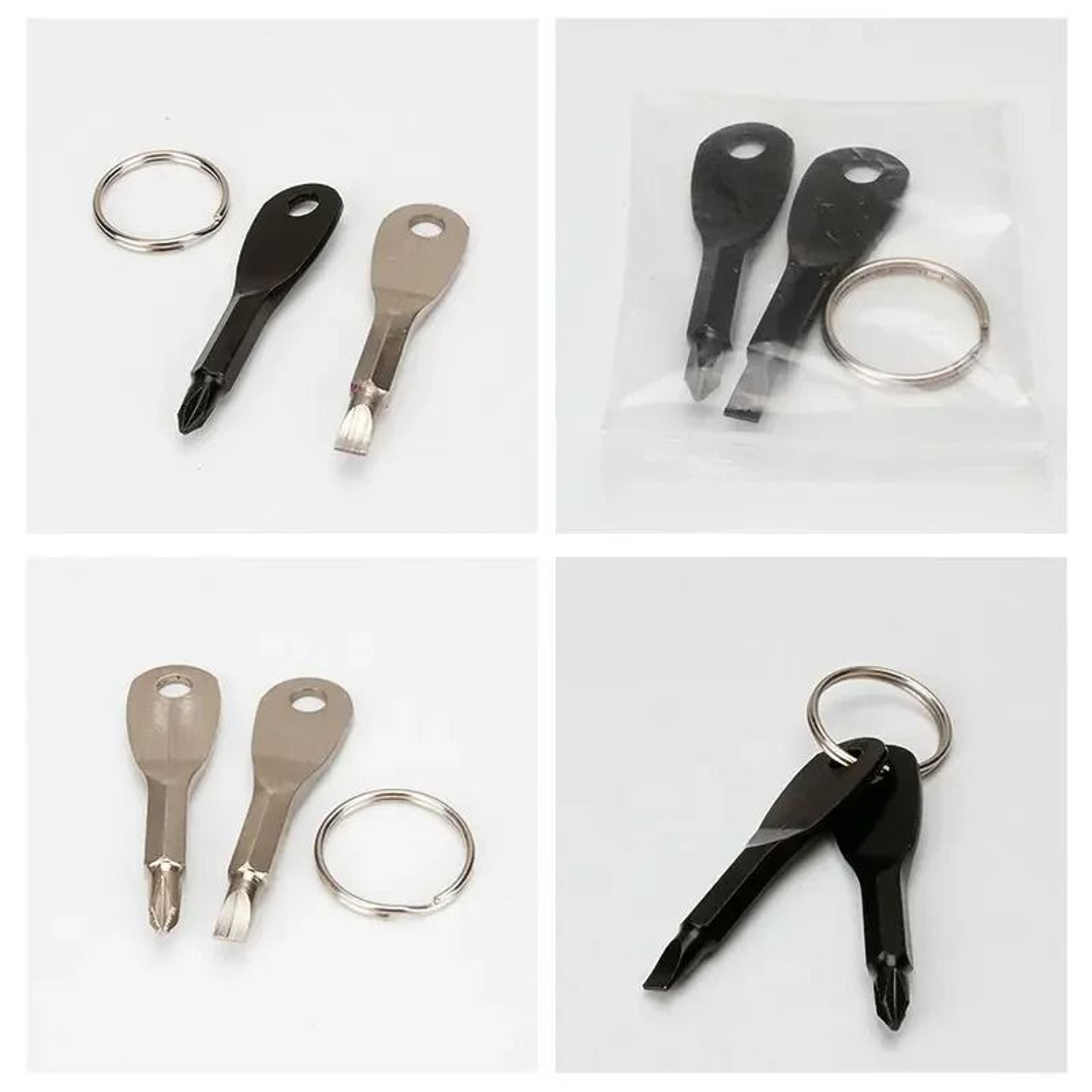 Multifunction Keychain Screwdriver Tool With Safety Cone And EDC Utility Design 5