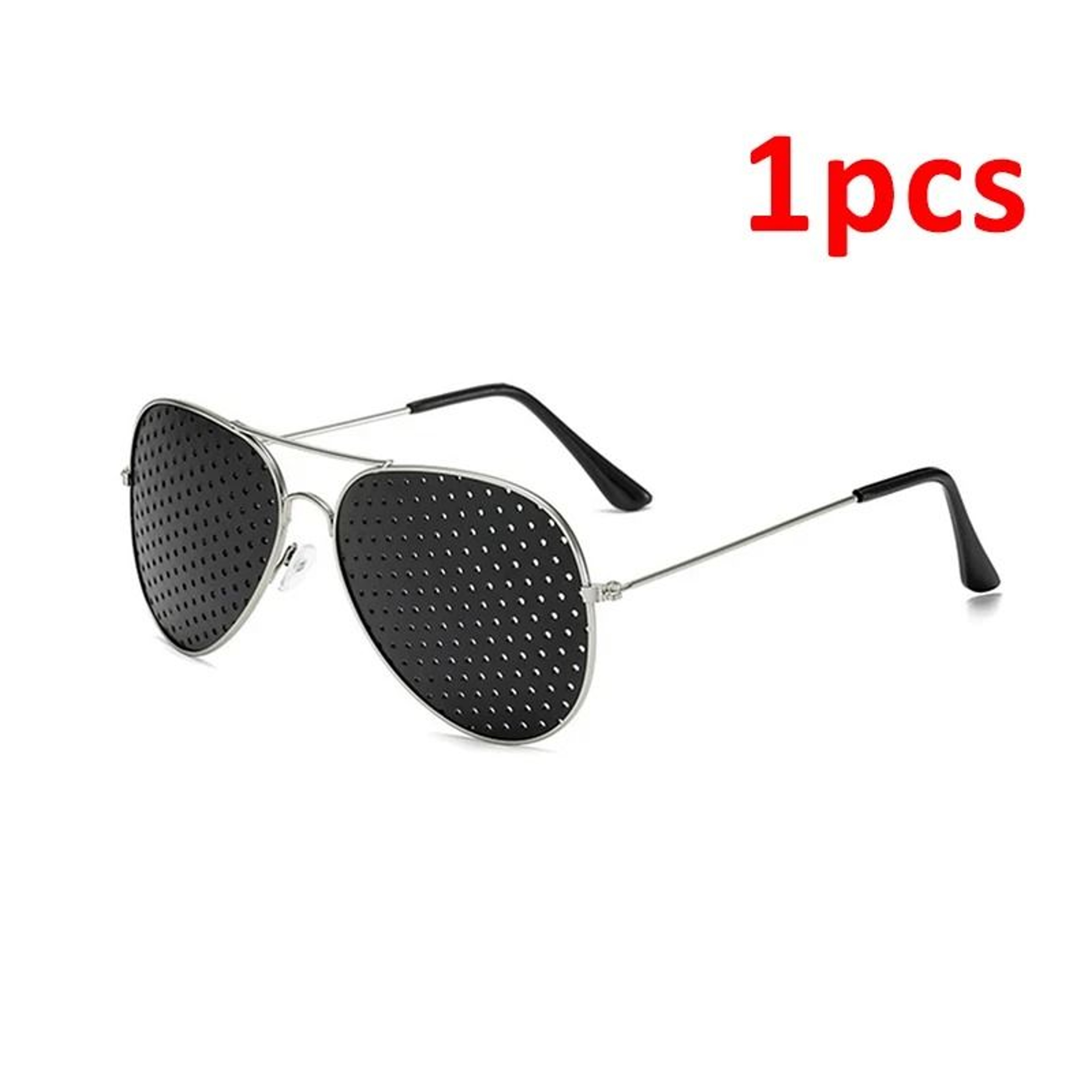 Vision Relief Pinhole Glasses For Eye Strain And Focus Training Support 8
