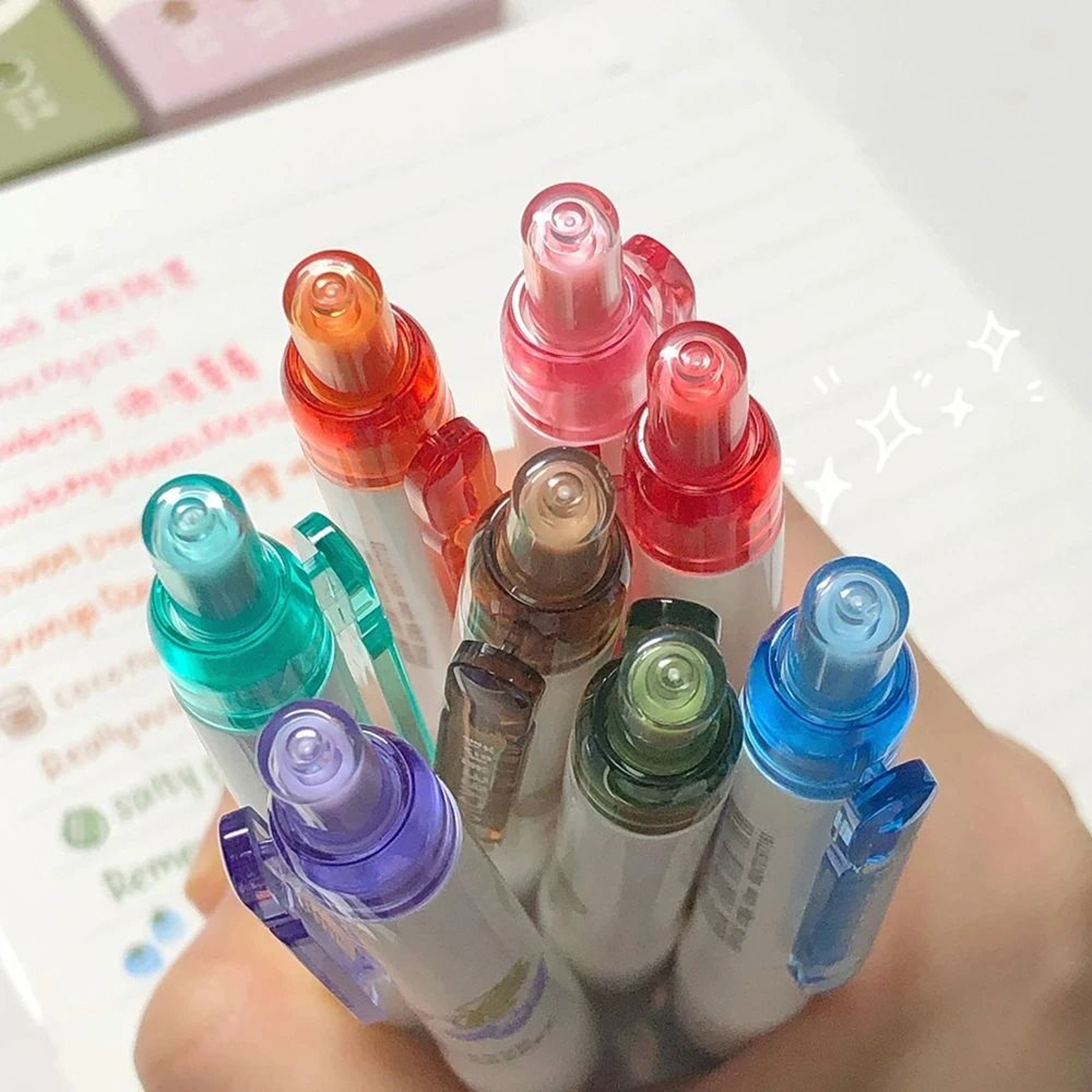 05mm Fruit Scented Gel Pen Set For Smooth Writing And Creative Notes 3