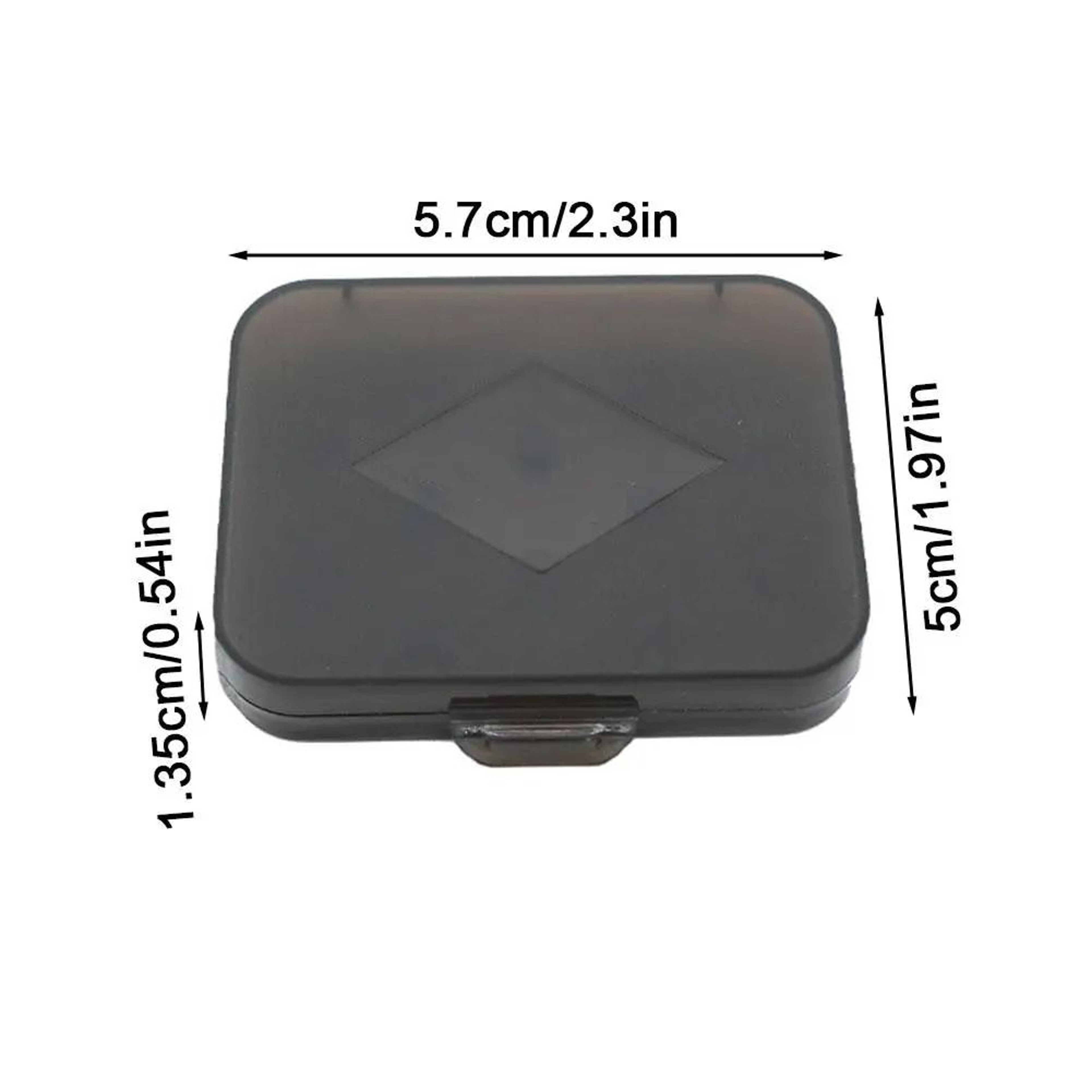 Portable Silicone Eartip Storage Box  Transparent Dustproof Case For Earbud Tips 5