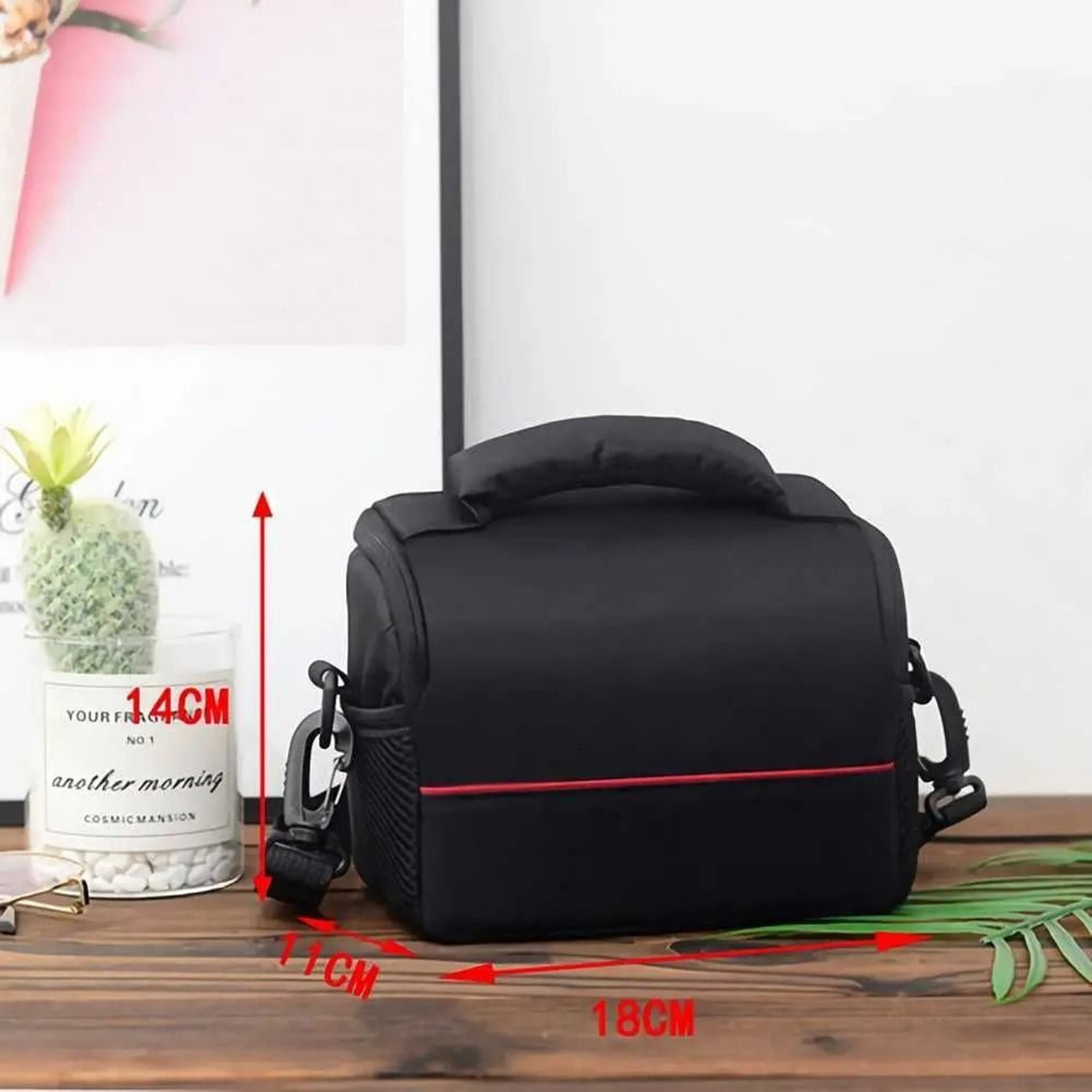 Waterproof DSLR Camera Backpack Case For Canon Nikon Sony With Protective Storage 4
