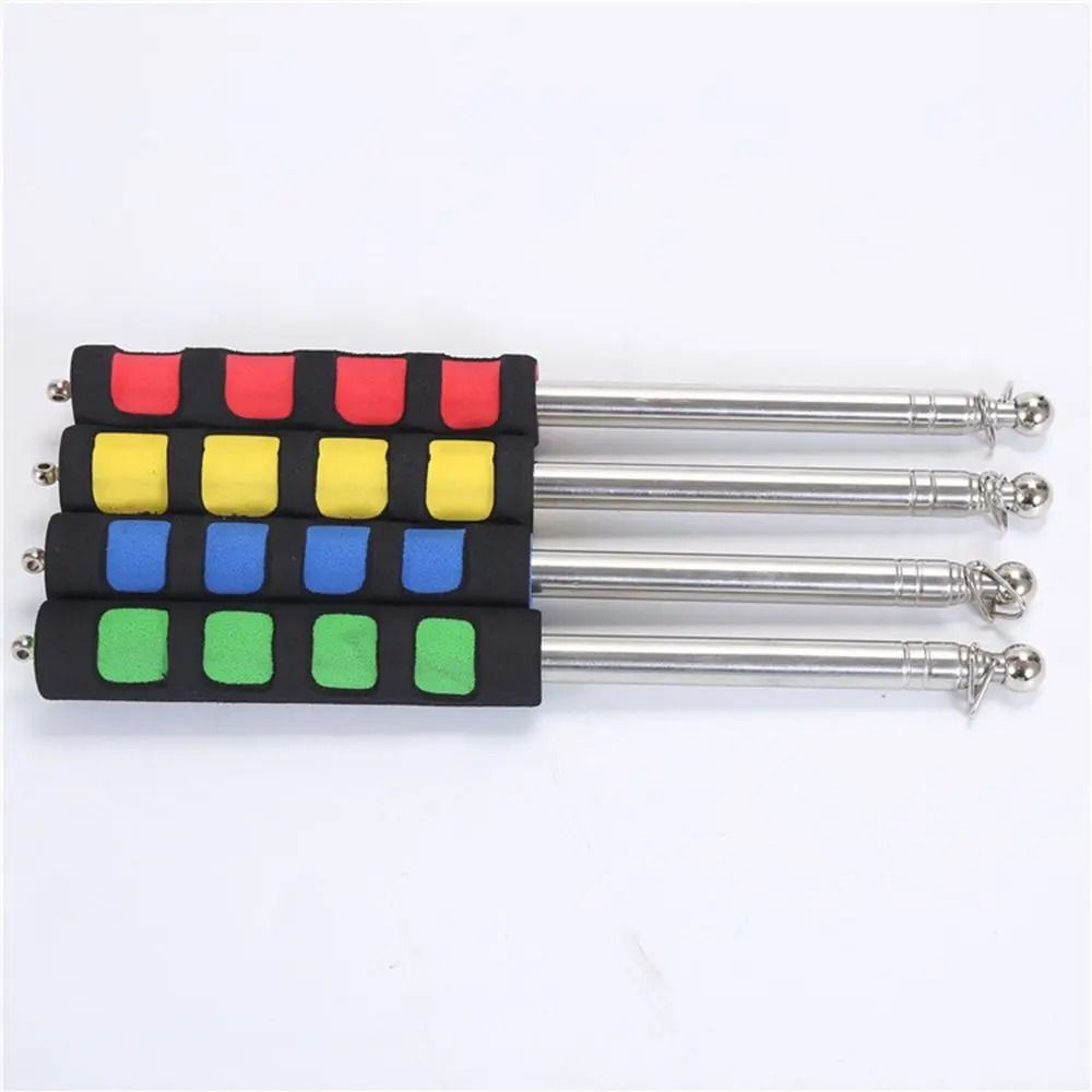 Portable Stainless Steel Telescopic Flagpole For Tour Guides Teachers  Outdoor Events 5