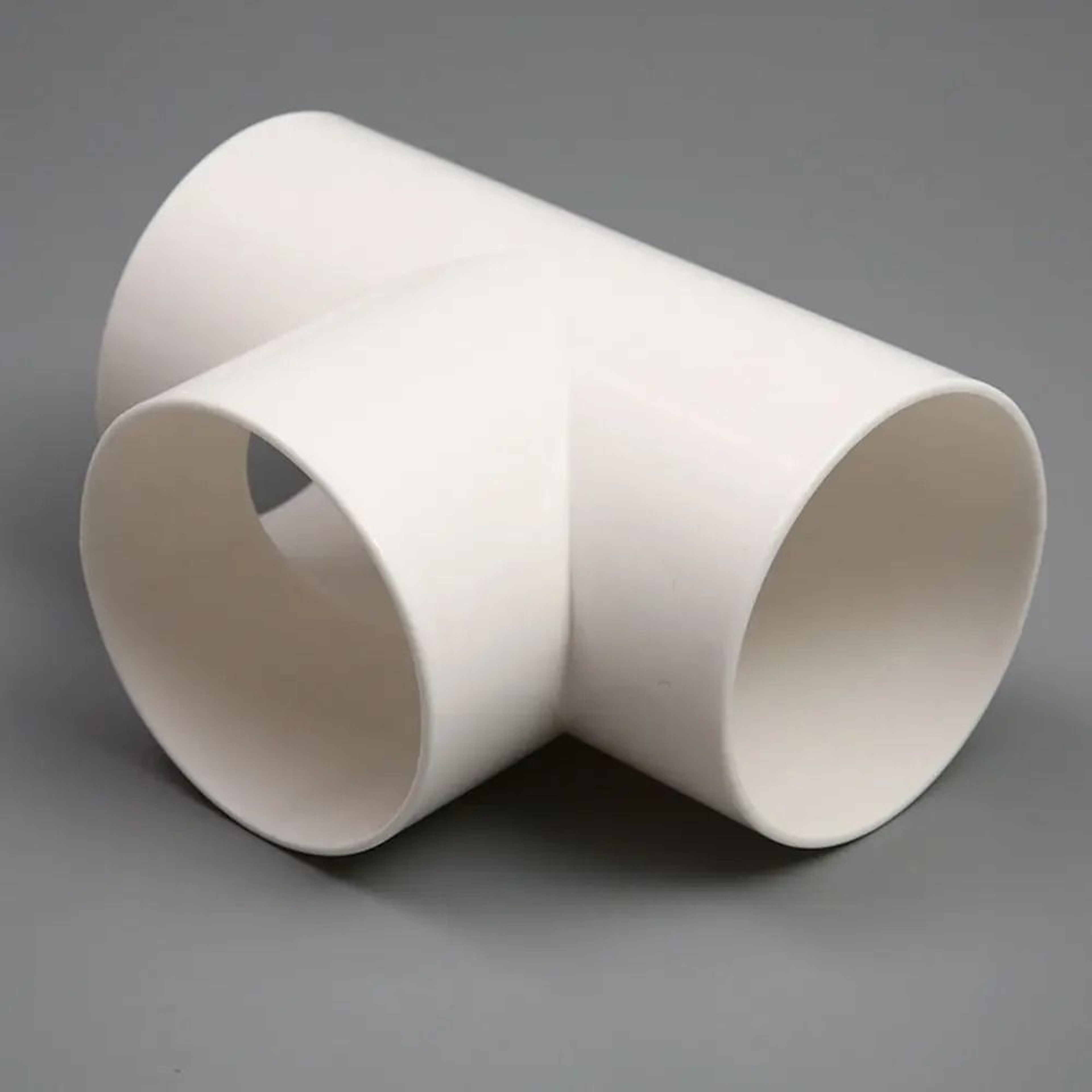 PVC 3Way Duct Connector Splitter For Ventilation  Exhaust Pipes 1