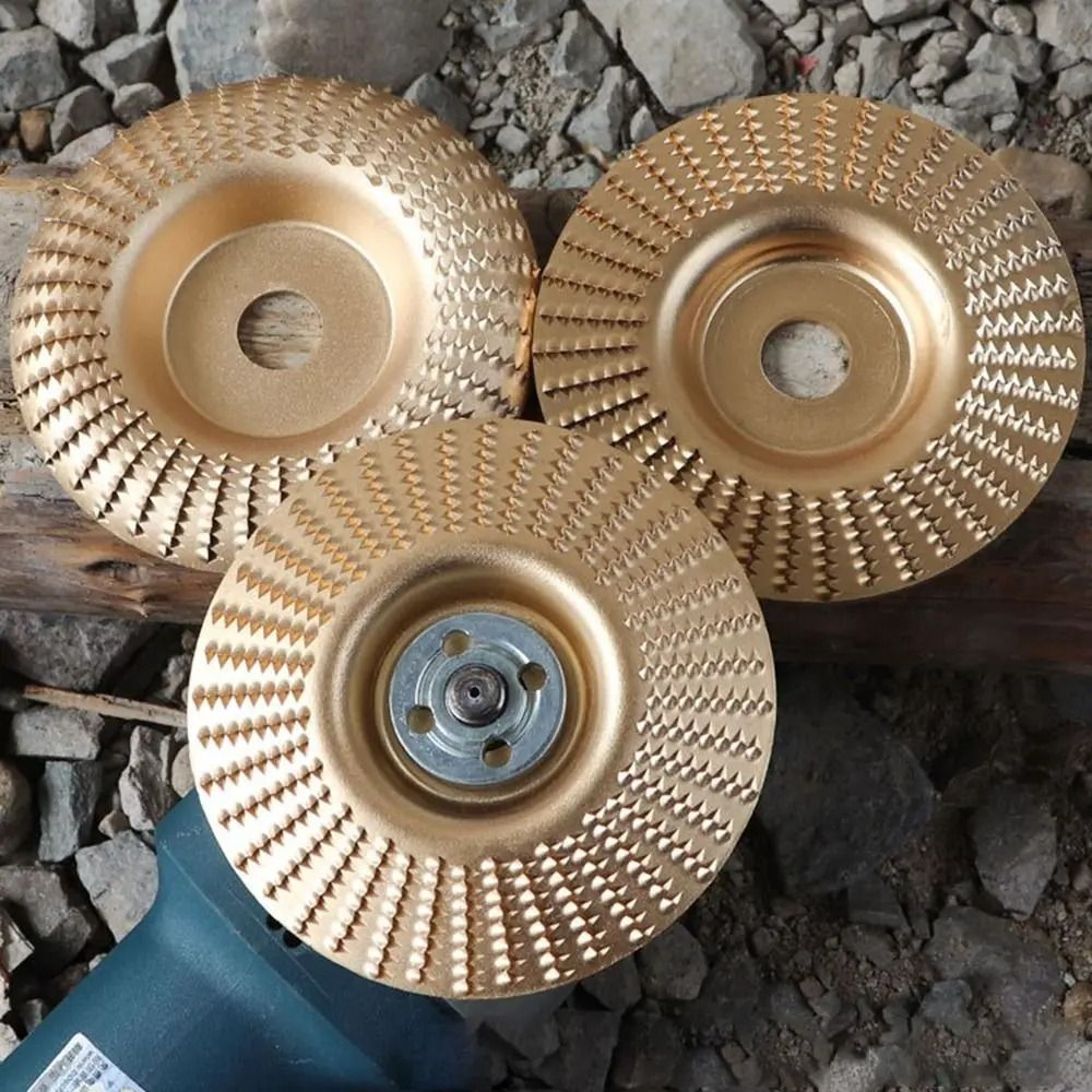 Wood Grinding Wheel Disc Set For Angle Grinder Wood Carving  Sanding 2