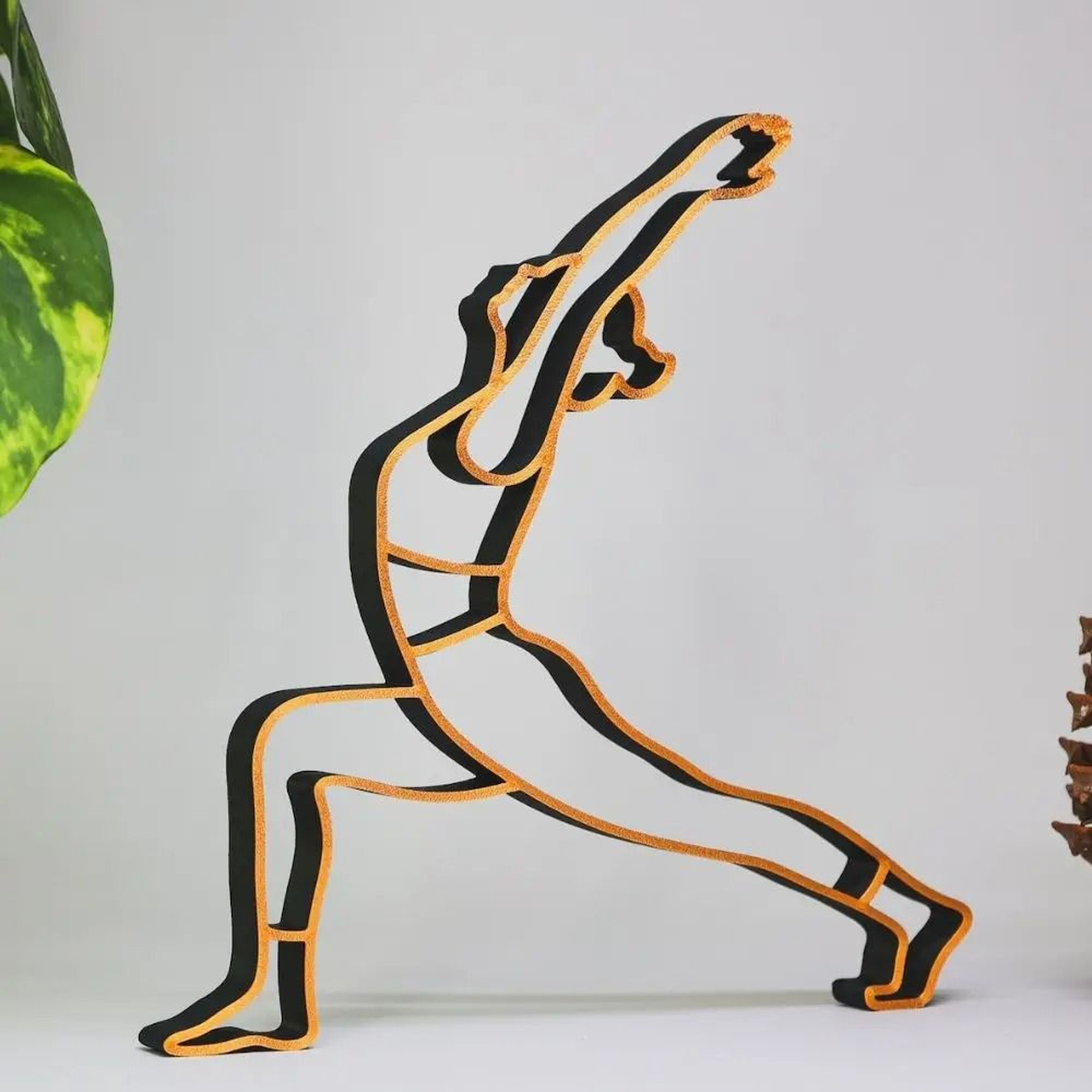 Modern Zen Yoga Sculpture Ornament For Living Room  Study 6