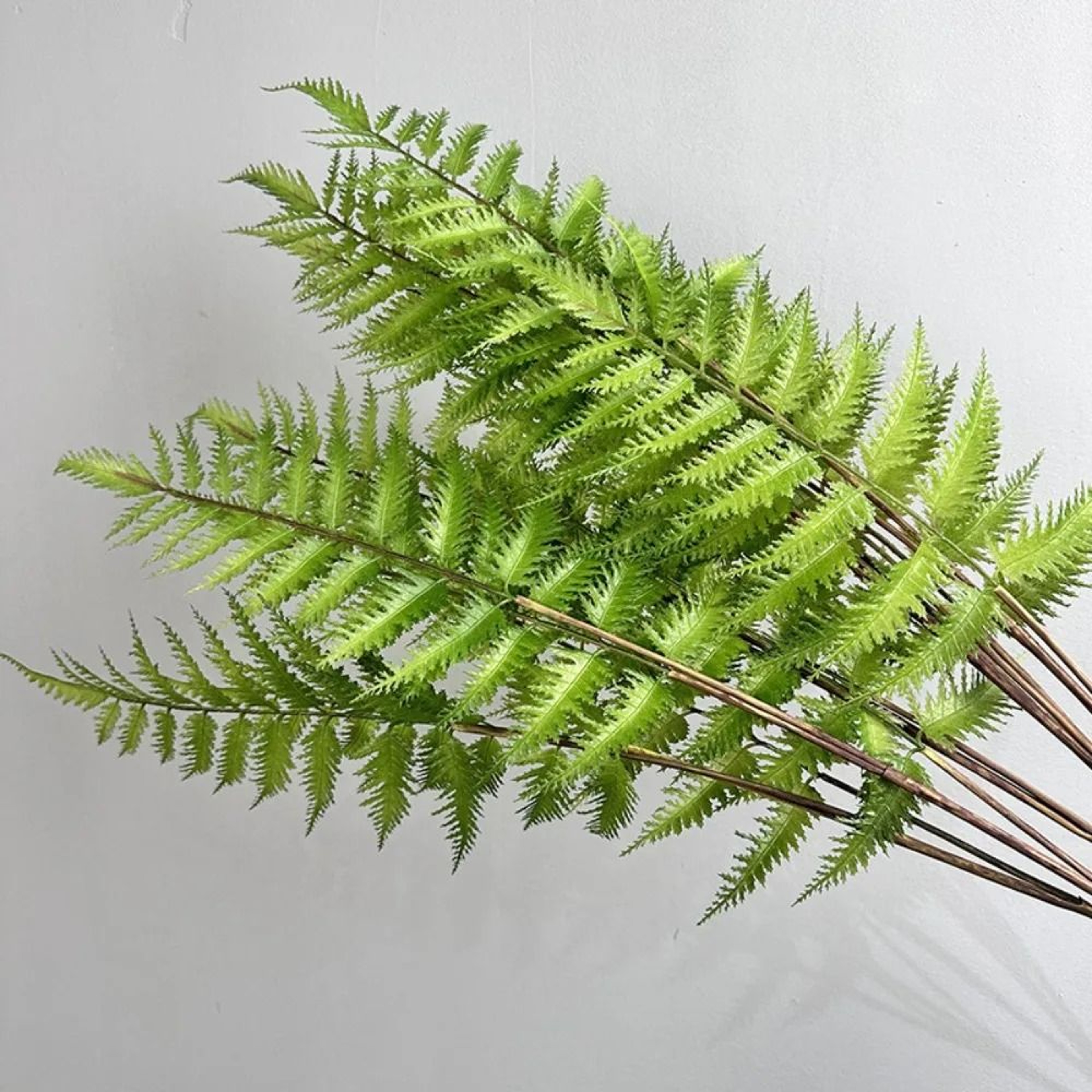 Real Touch Artificial Fern Branches Elegant Faux Greenery For Home  Wedding Decor 9