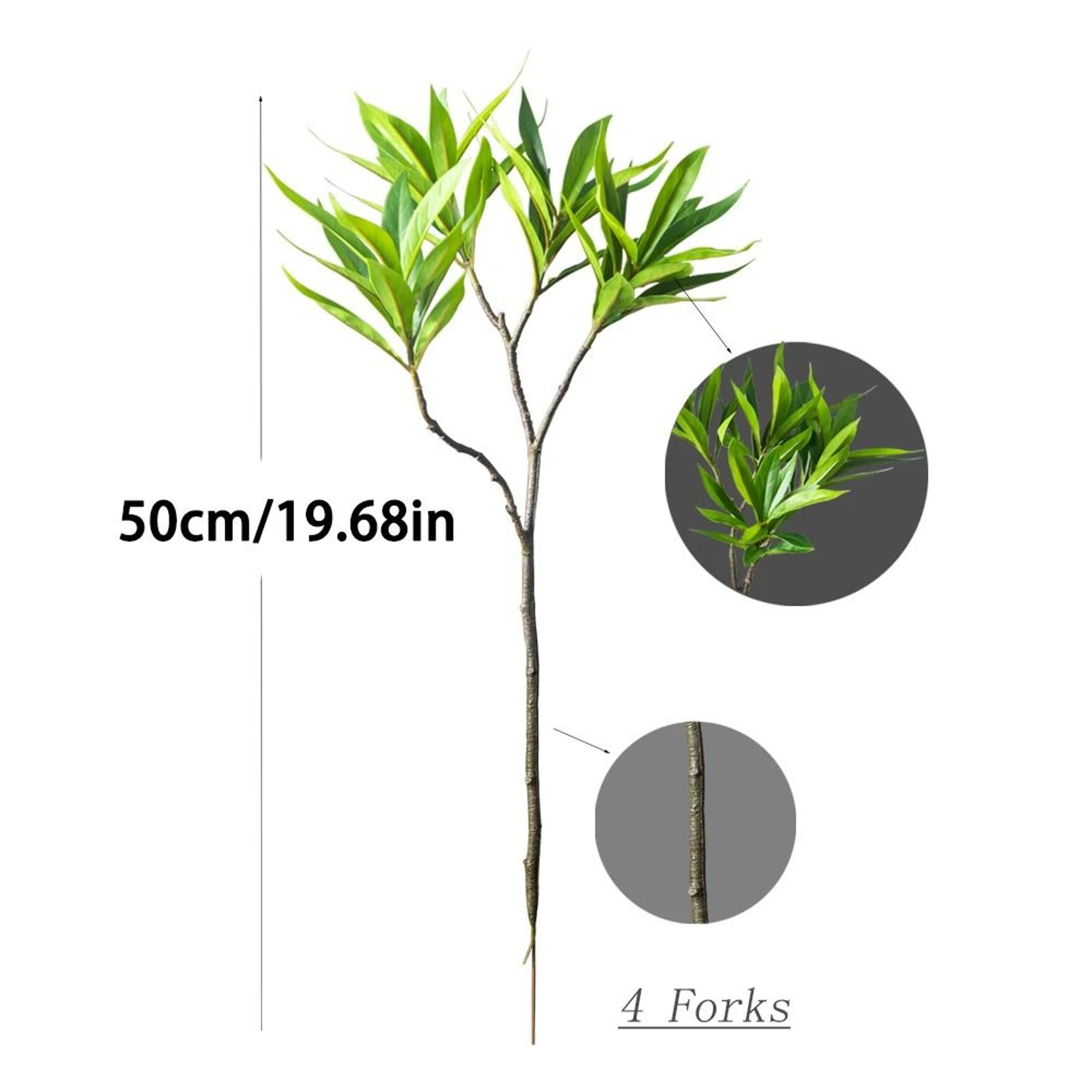 Large Artificial Palm Tree  Tropical Leaf Decor For Home And Wedding Styling 4