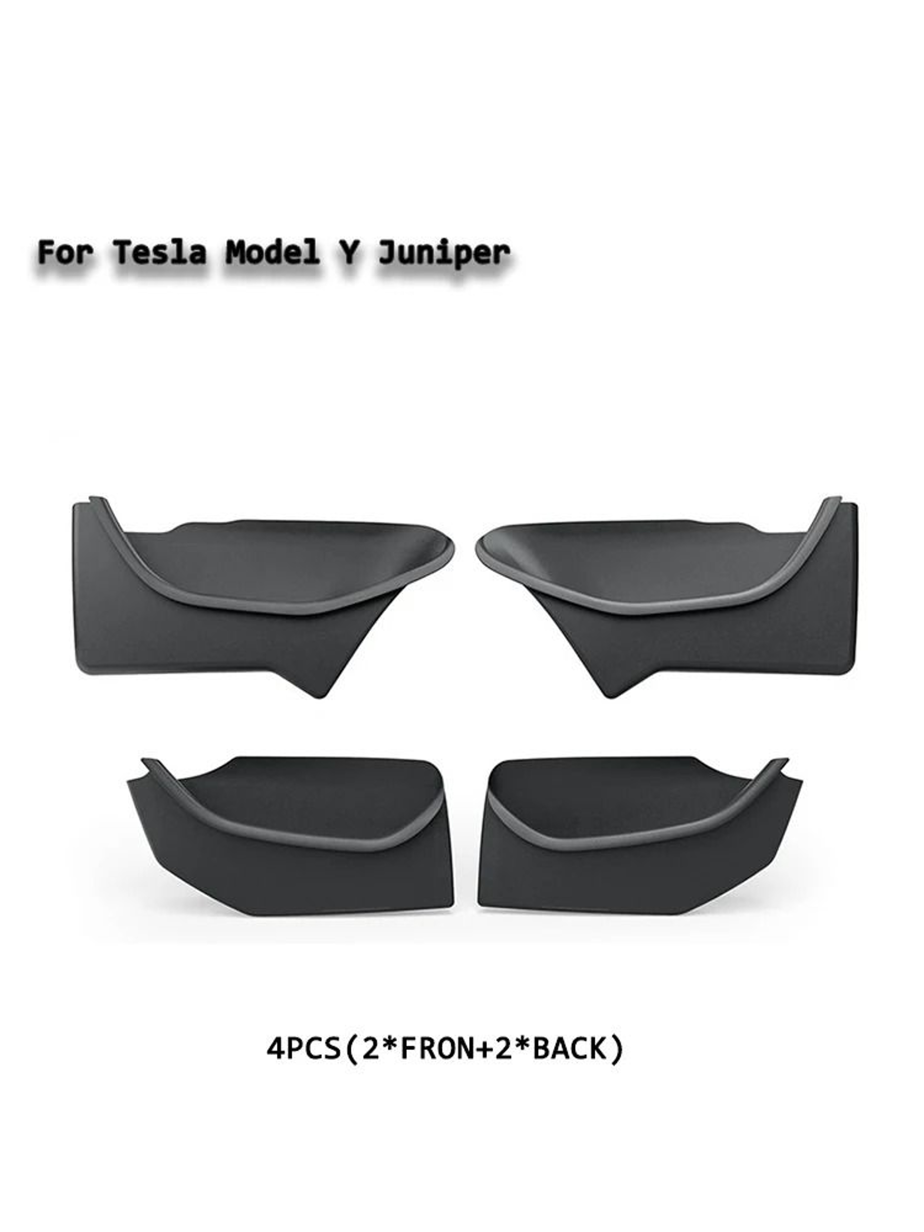 Tesla Model Y Juniper  Model 3 Highland White Interior Door Storage Organizer Bin 7