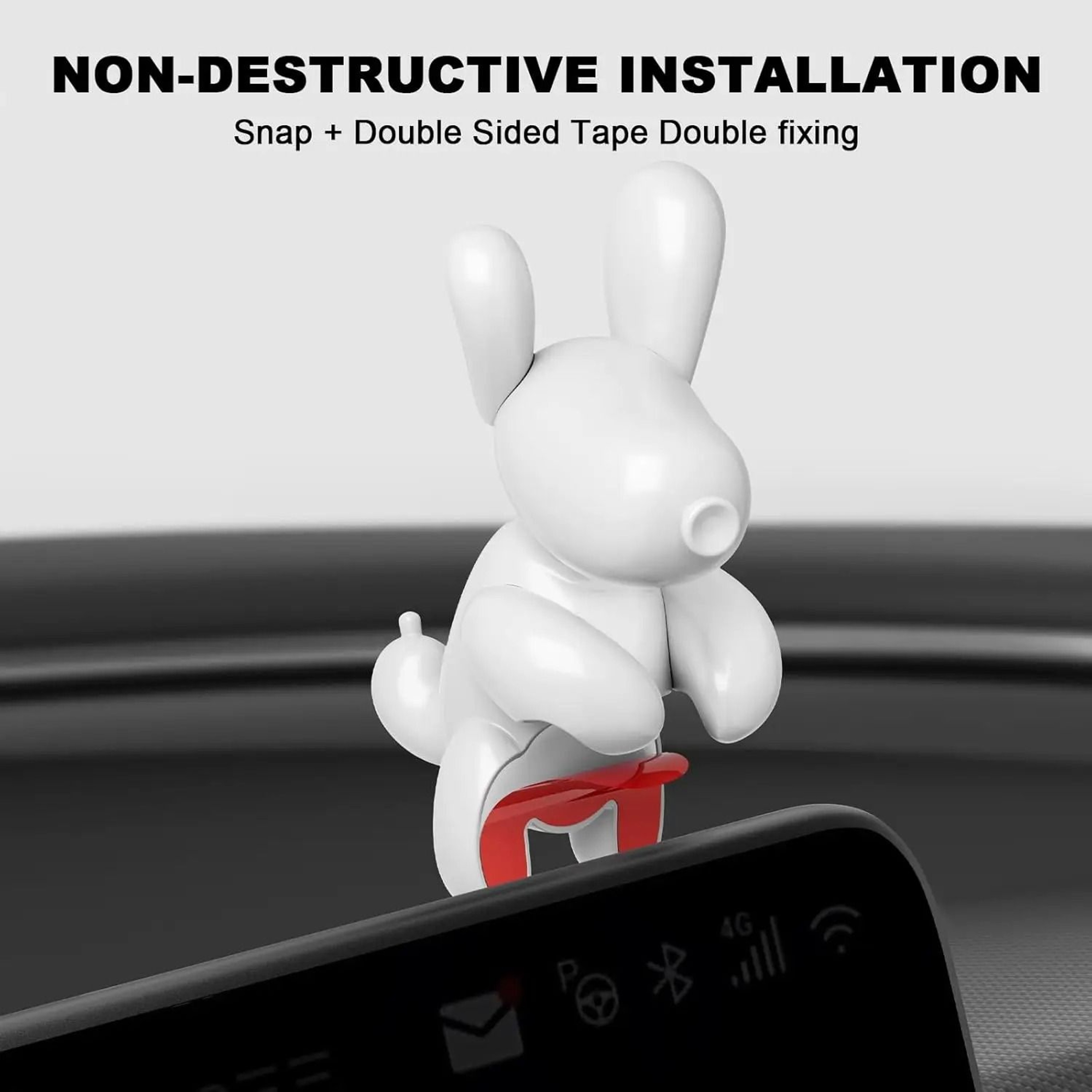 Tesla Dog Mode Mini Screen Ornament For Model 3  Model Y 20172025 4